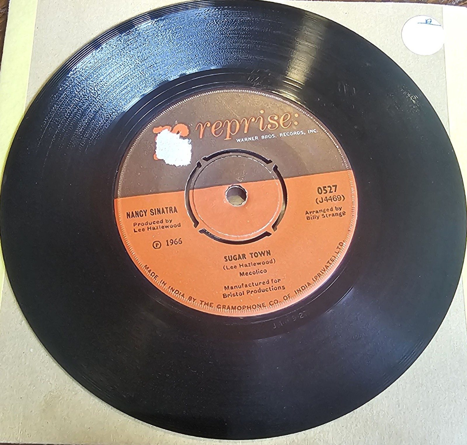 Nancy Sinatra Summer Wine & Sugar Town Reprise 0527 7" Vinyl Singles image 2