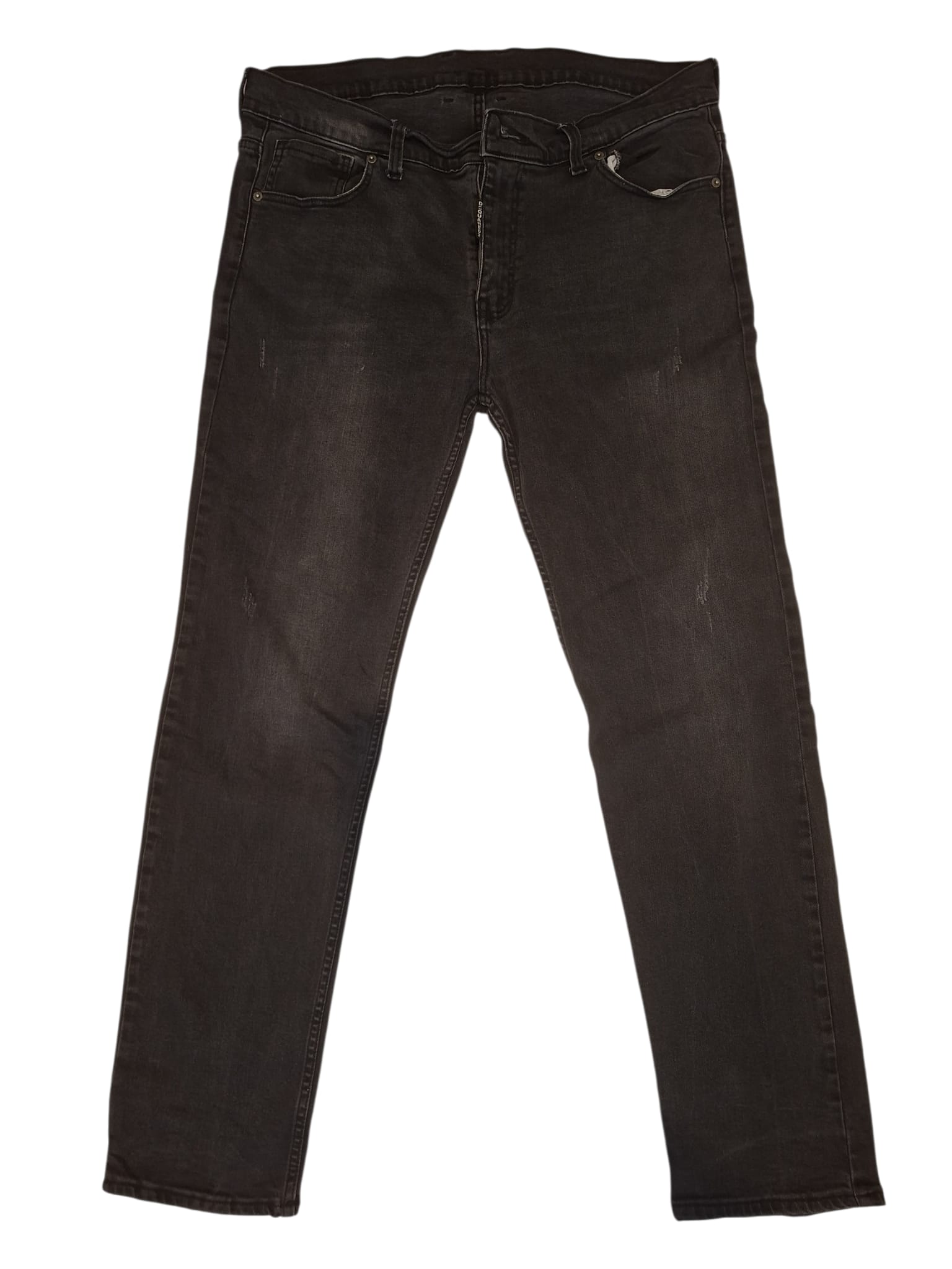 DSQUARED2 Herren Jeans Gr. 40 Schwarz Slim Fit Distressed Used Look image 2