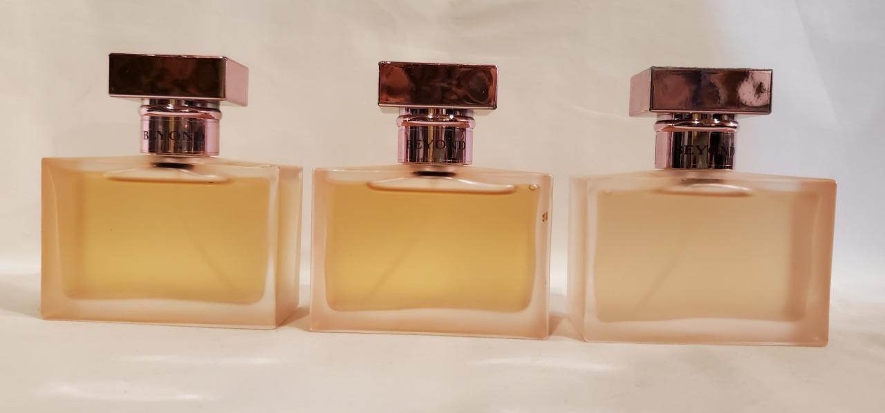 3 Bottles RALPH LAUREN *BEYOND ROMANCE*EDP PERFUME 1.7oz 50ml RARE*FREE SHIPPING