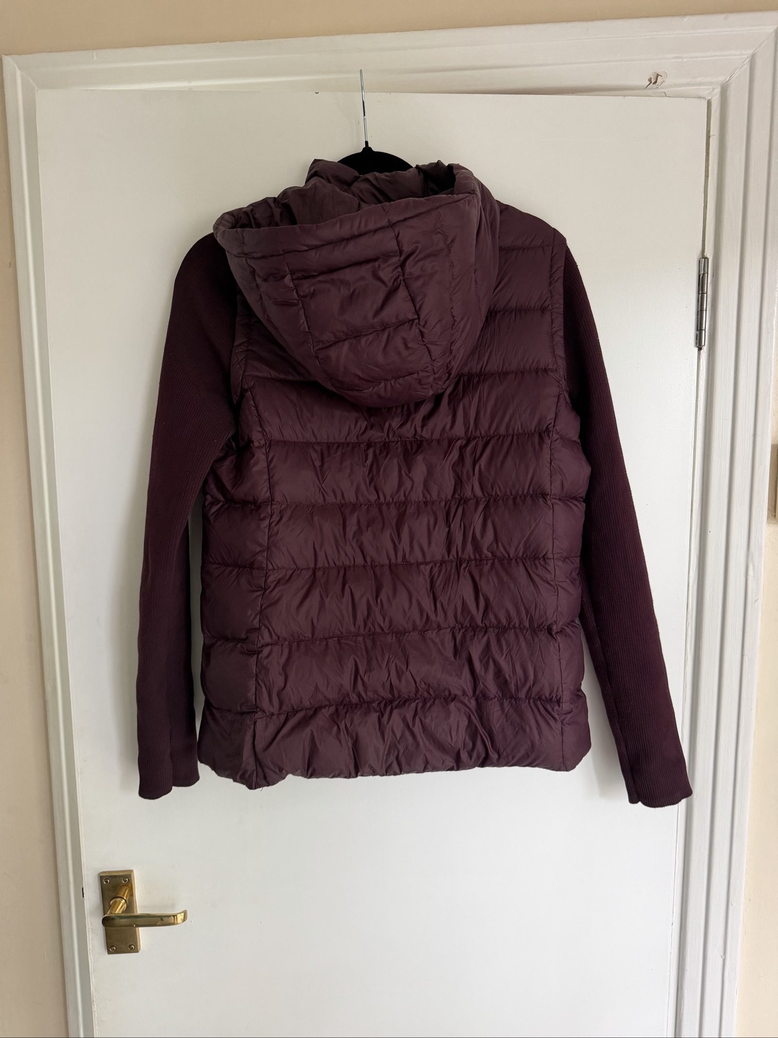 Tommy Hilfiger Purple Quilted Puffer Jacket Small Women's image 2