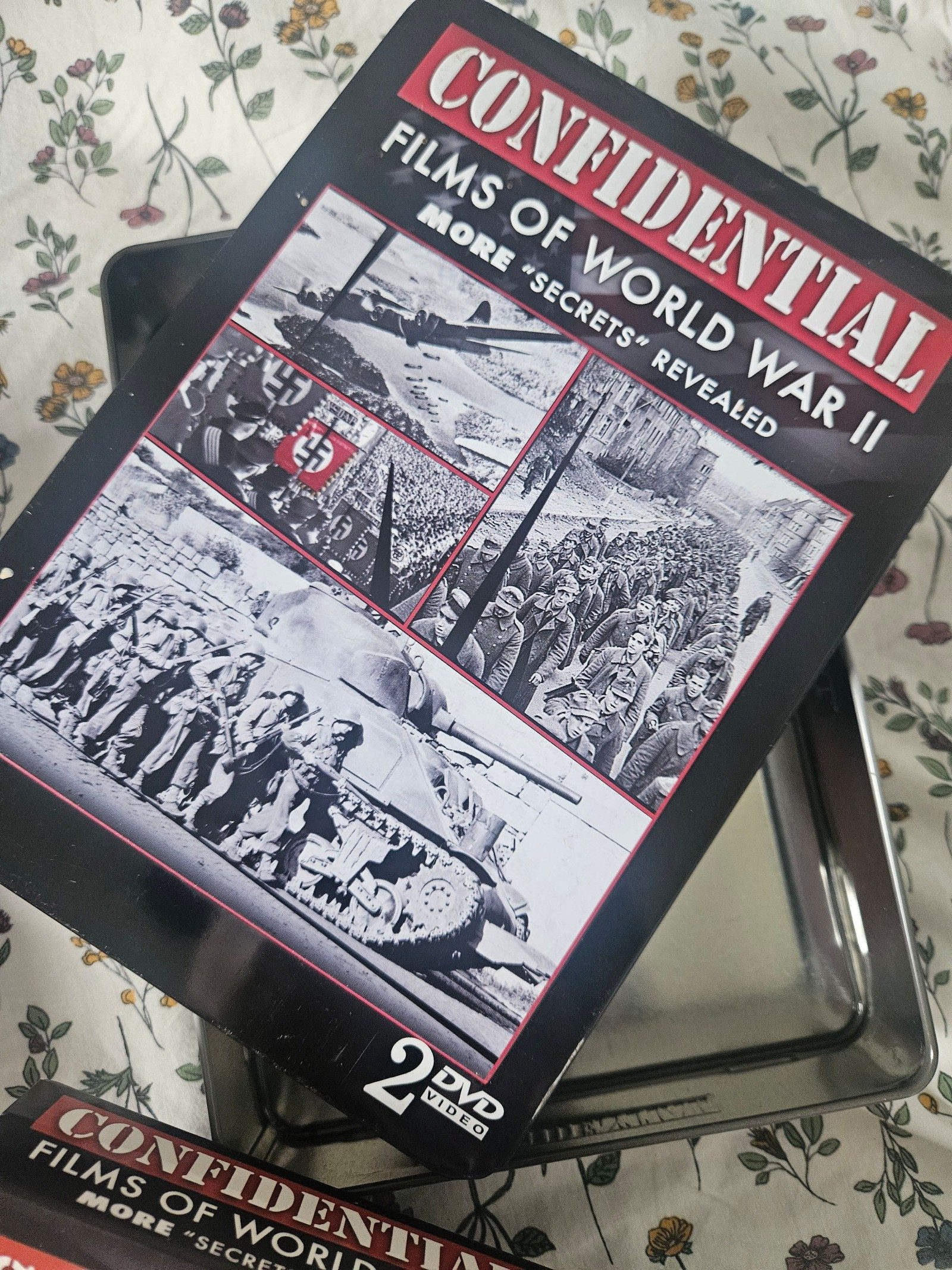 This Film Is Confidential WWII Films 2 DVD Set. In collector's tin image 4