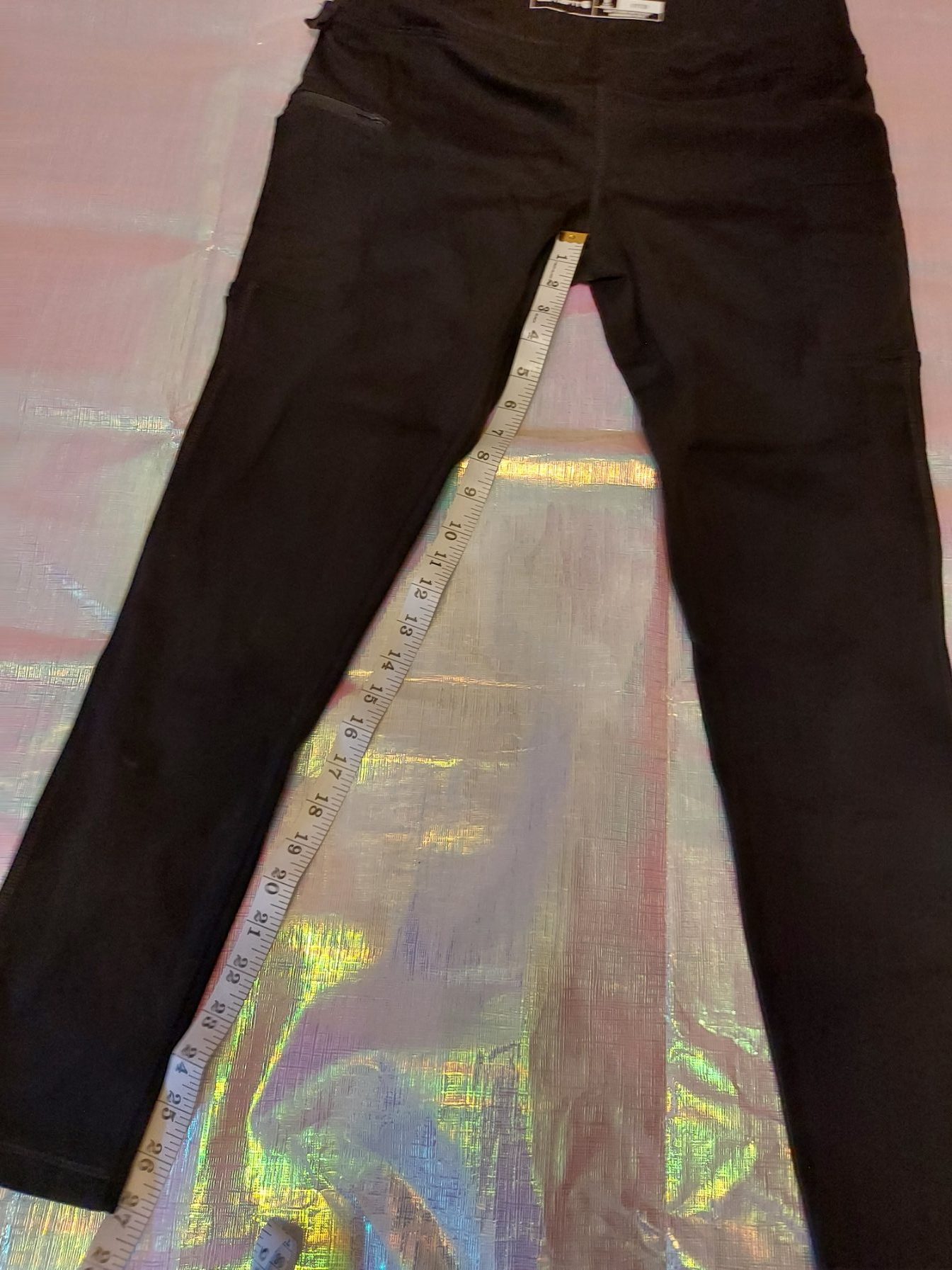 Carhartt Black Fitted Work Leggings Medium image 2