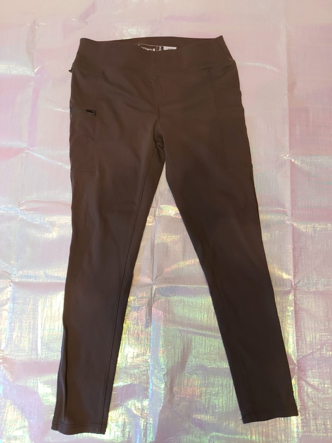 Carhartt Olive Fitted Work Pants Medium