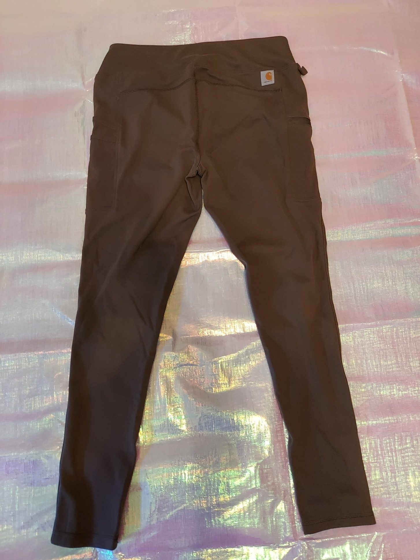 Carhartt Olive Fitted Work Pants Medium image 4