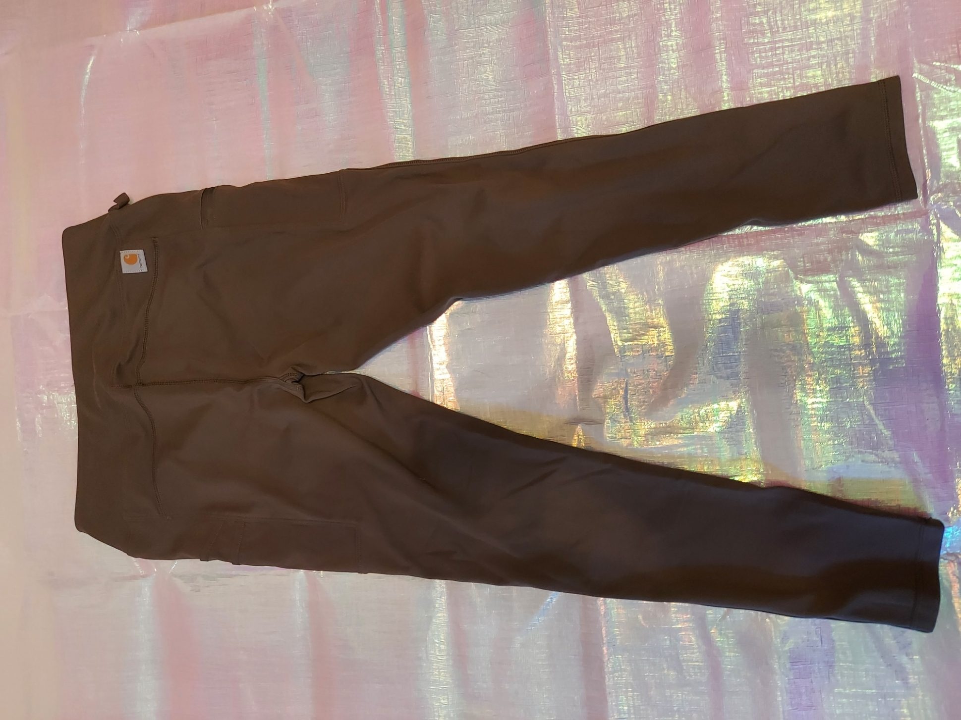 Carhartt Olive Fitted Work Pants Medium image 4