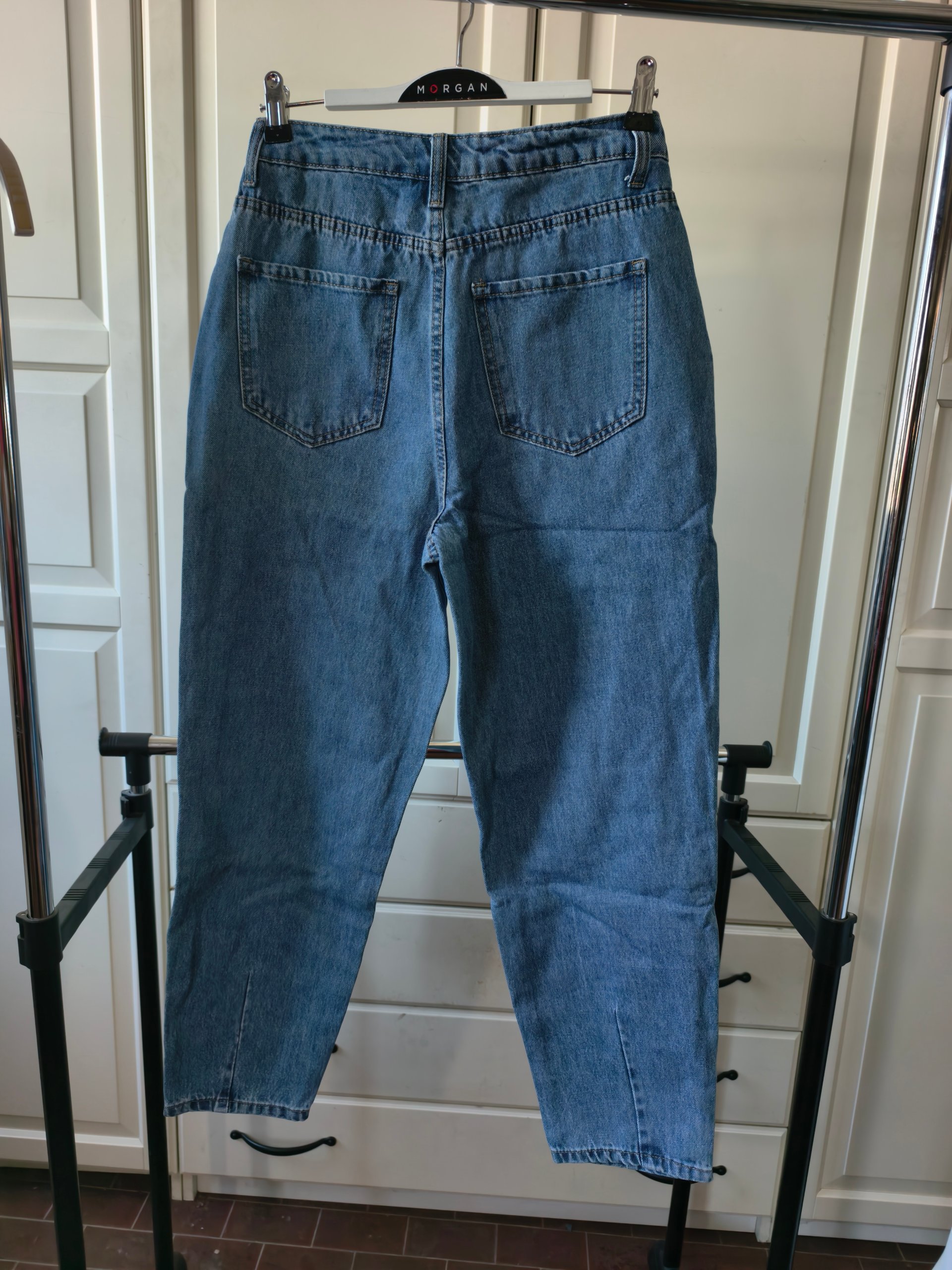 WAT Jeans Denim Blu Vita 36 Cotone Taglia S Donna