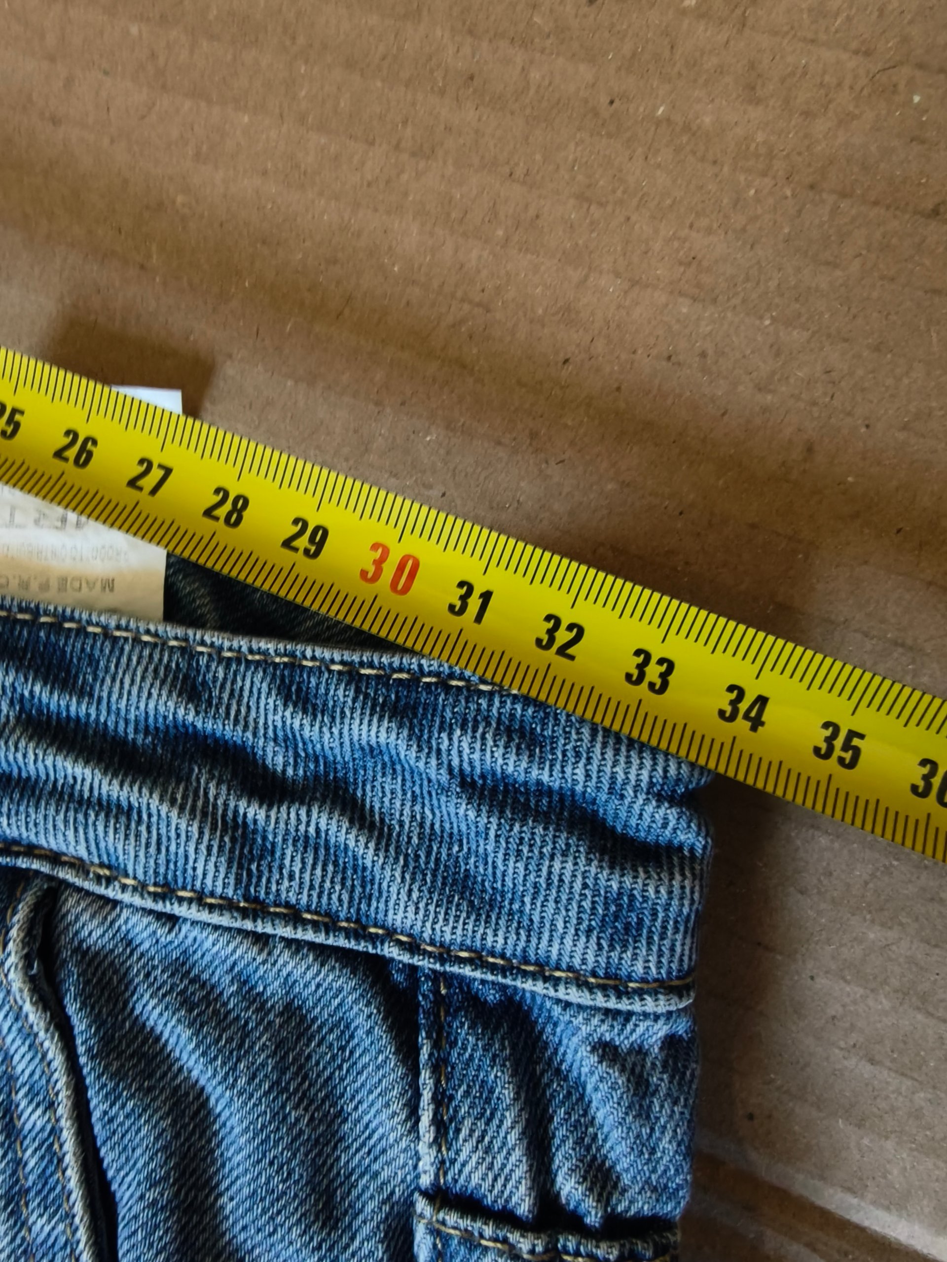 WAT Jeans Denim Blu Vita 36 Cotone Taglia S Donna image 5