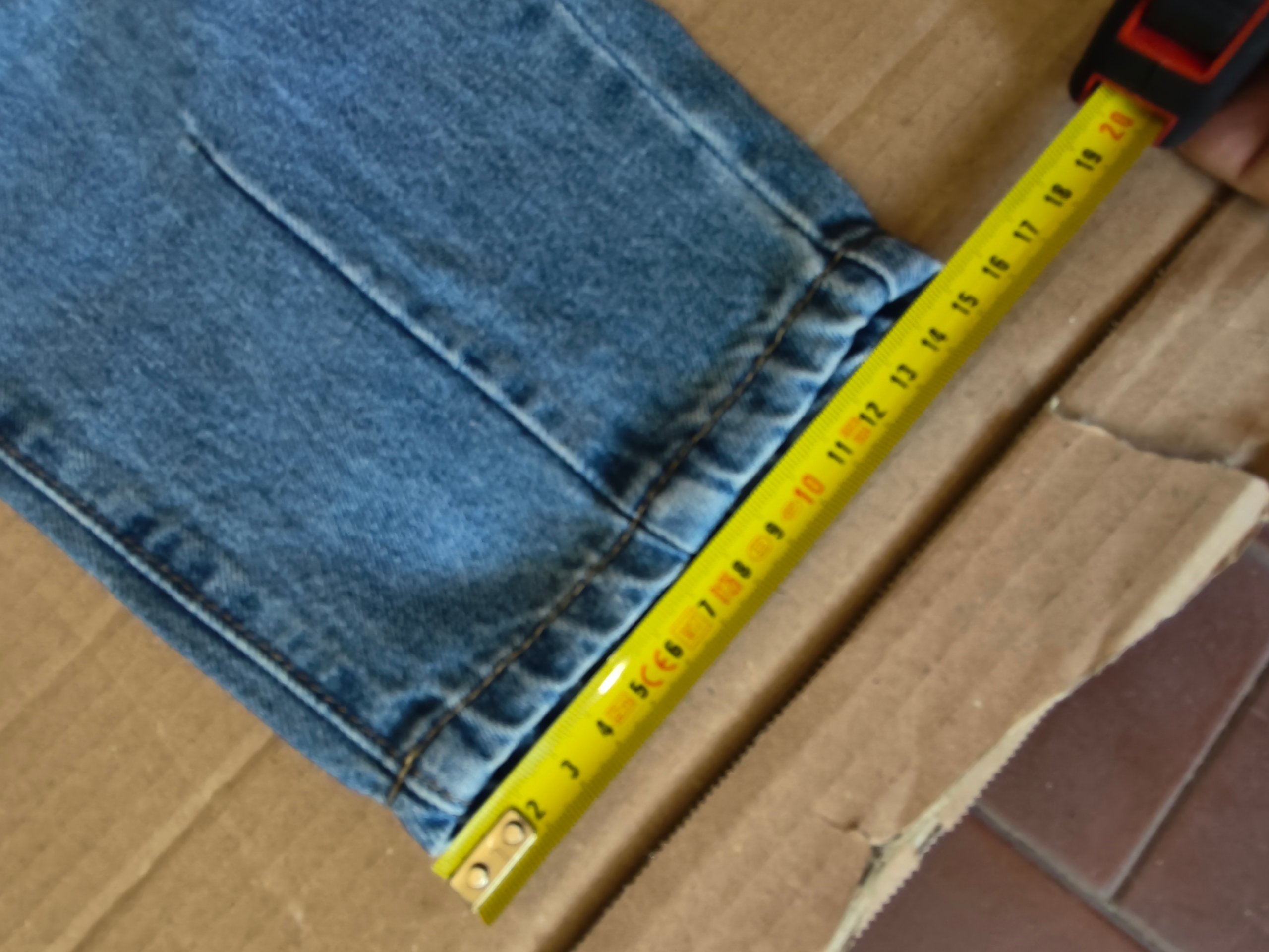 WAT Jeans Denim Blu Vita 36 Cotone Taglia S Donna image 6