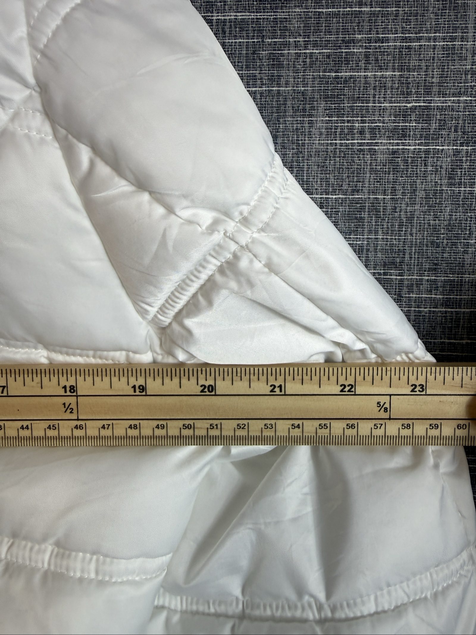 Nautica Women's White Quilted Hooded Puffer Jacket Large Water Resistant image 8