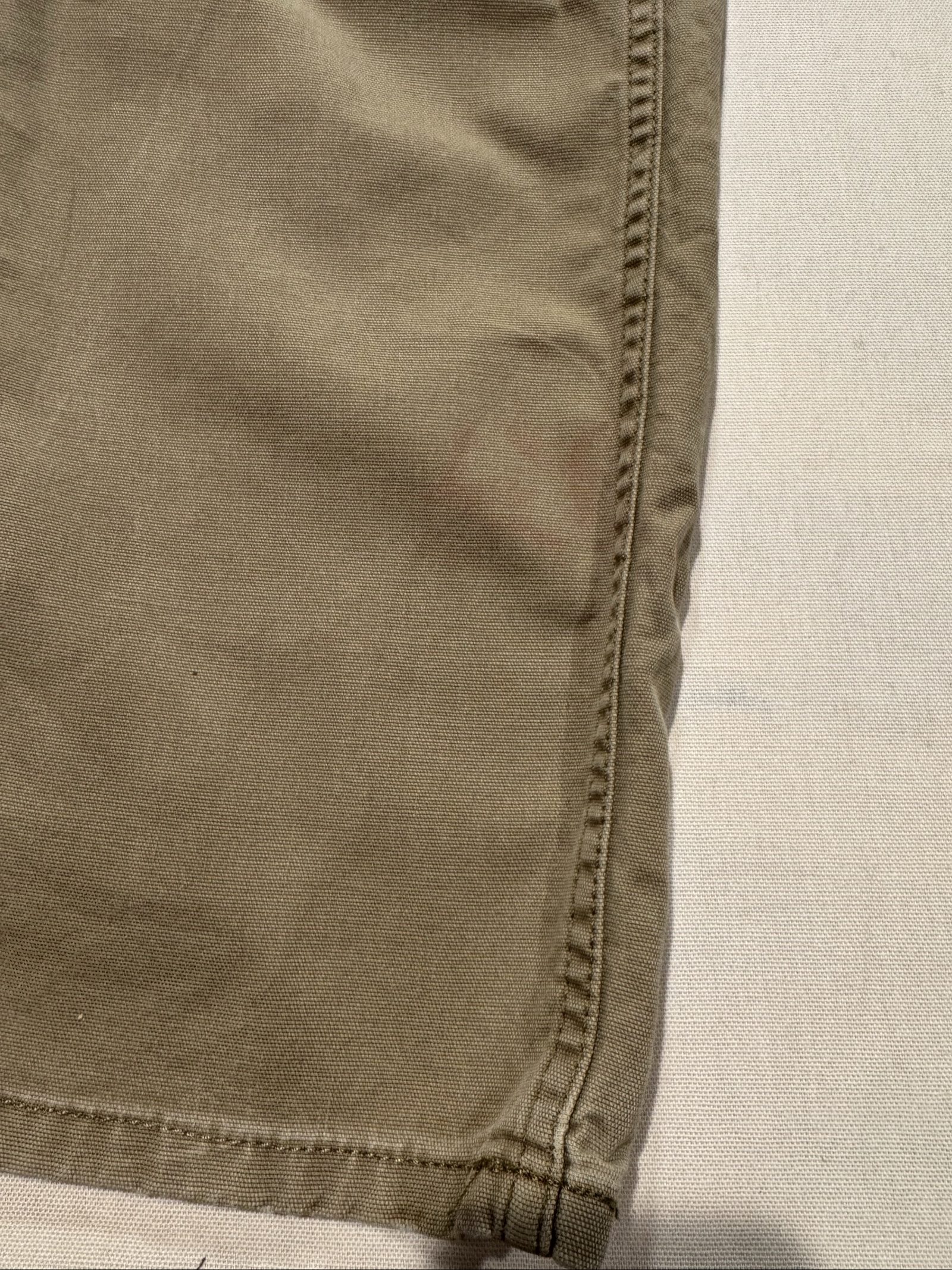 Women’s Carhartt Original Fit Carpenter Work Pants - Khaki/Tan - Size 6 Regular image 2