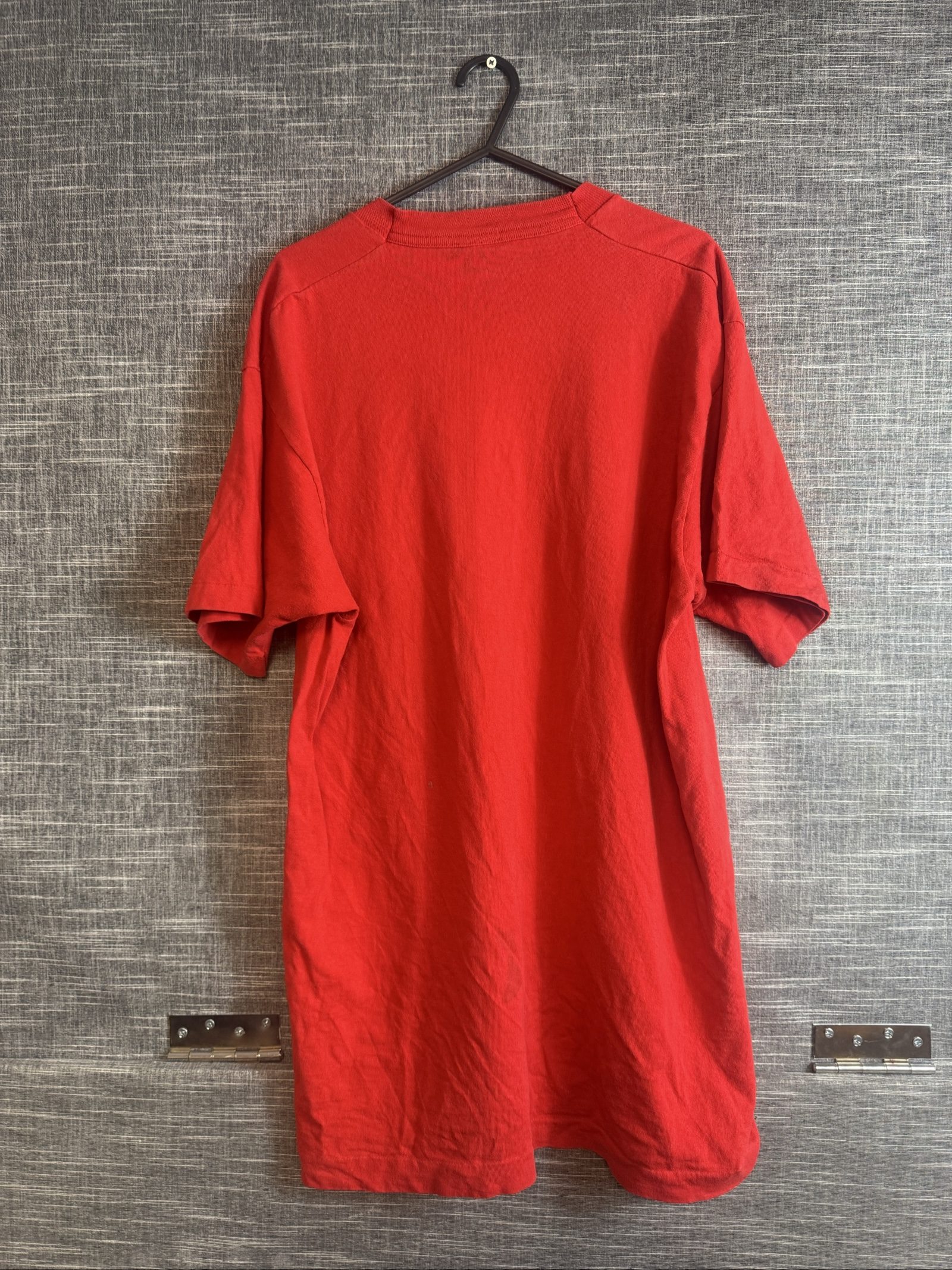 Psycho Salsa Men's Red Graphic T-Shirt Large Stains image 6