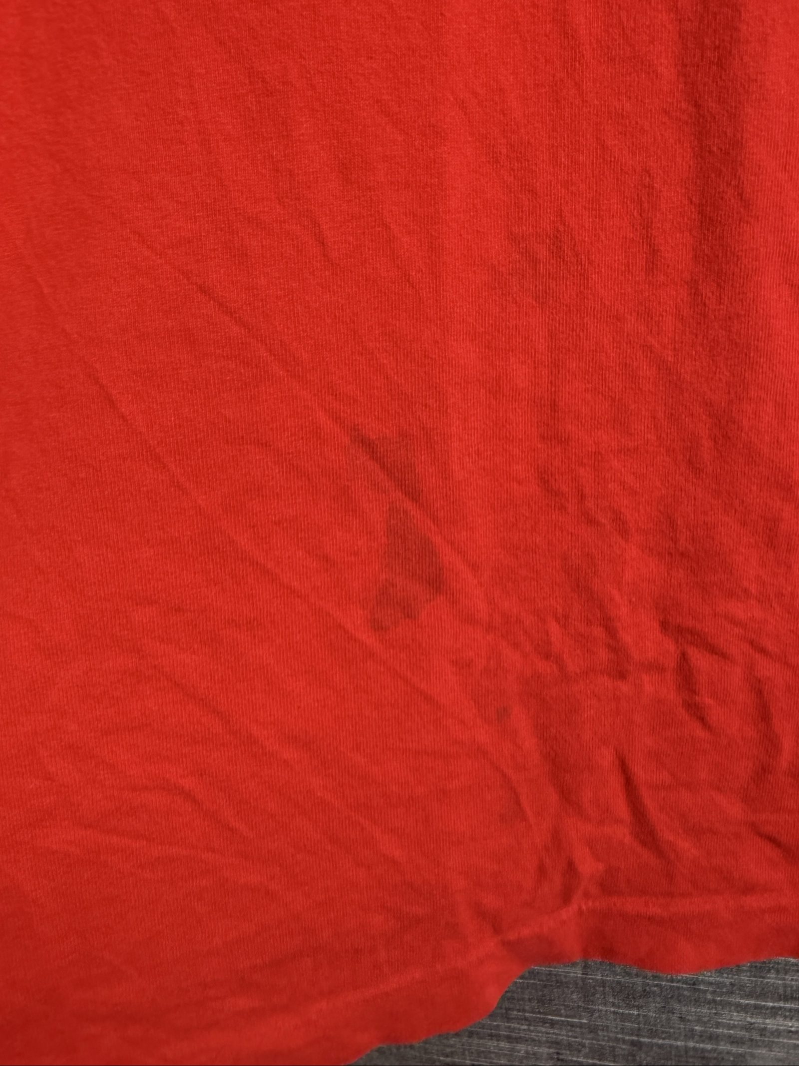 Psycho Salsa Men's Red Graphic T-Shirt Large Stains image 7