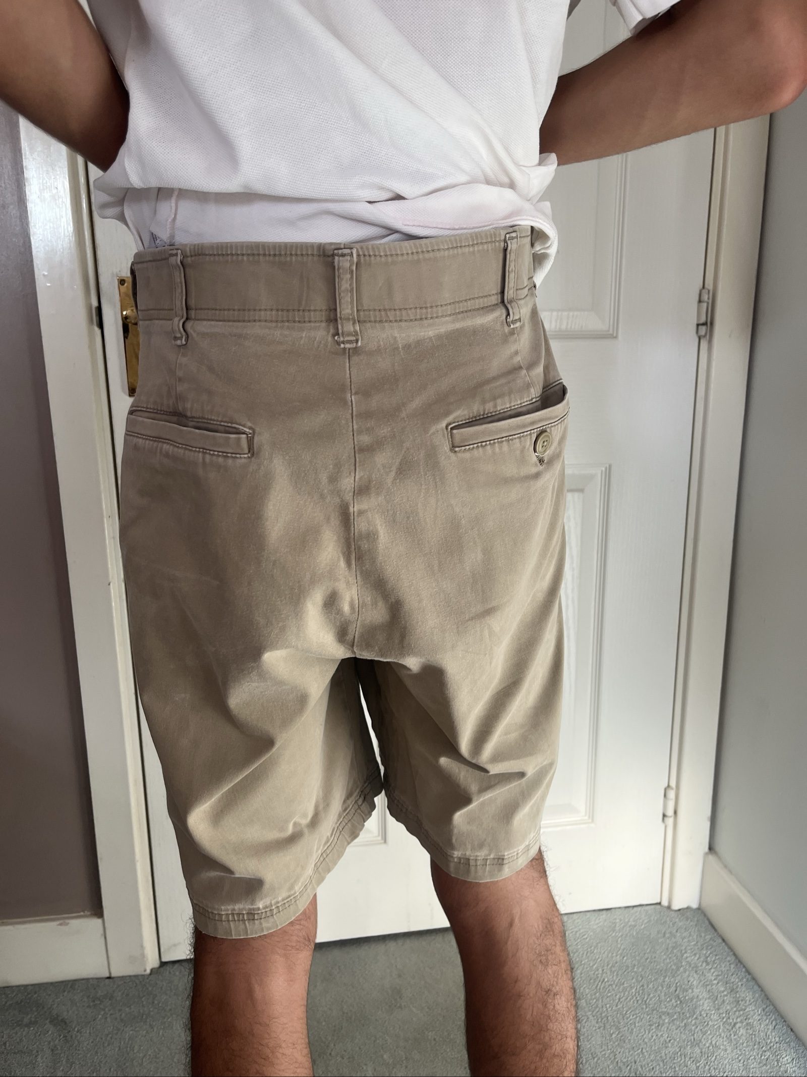 Lee Men's Beige Extreme Comfort Chino Shorts 32 image 4