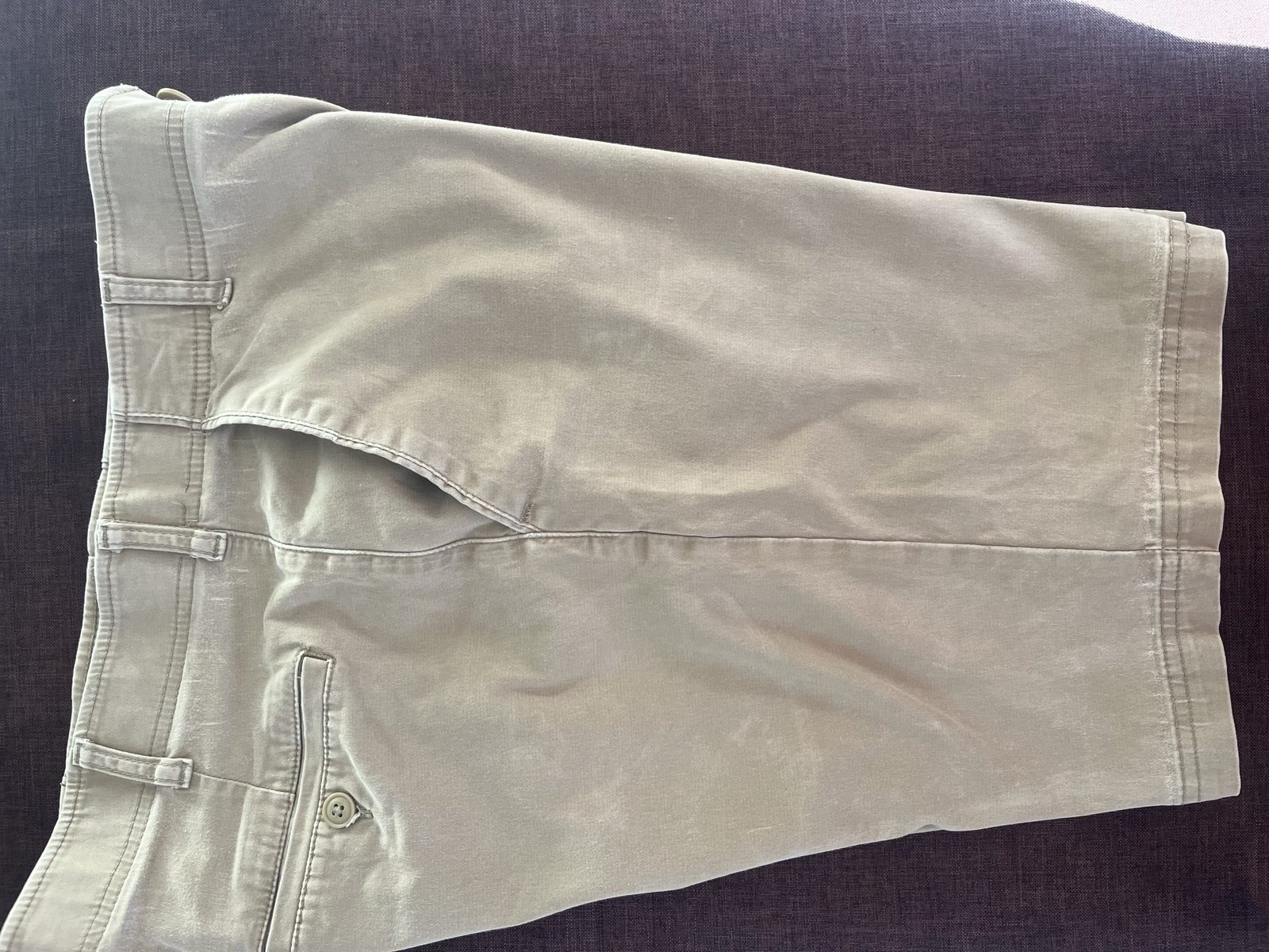 Lee Men's Beige Extreme Comfort Chino Shorts 32 image 7