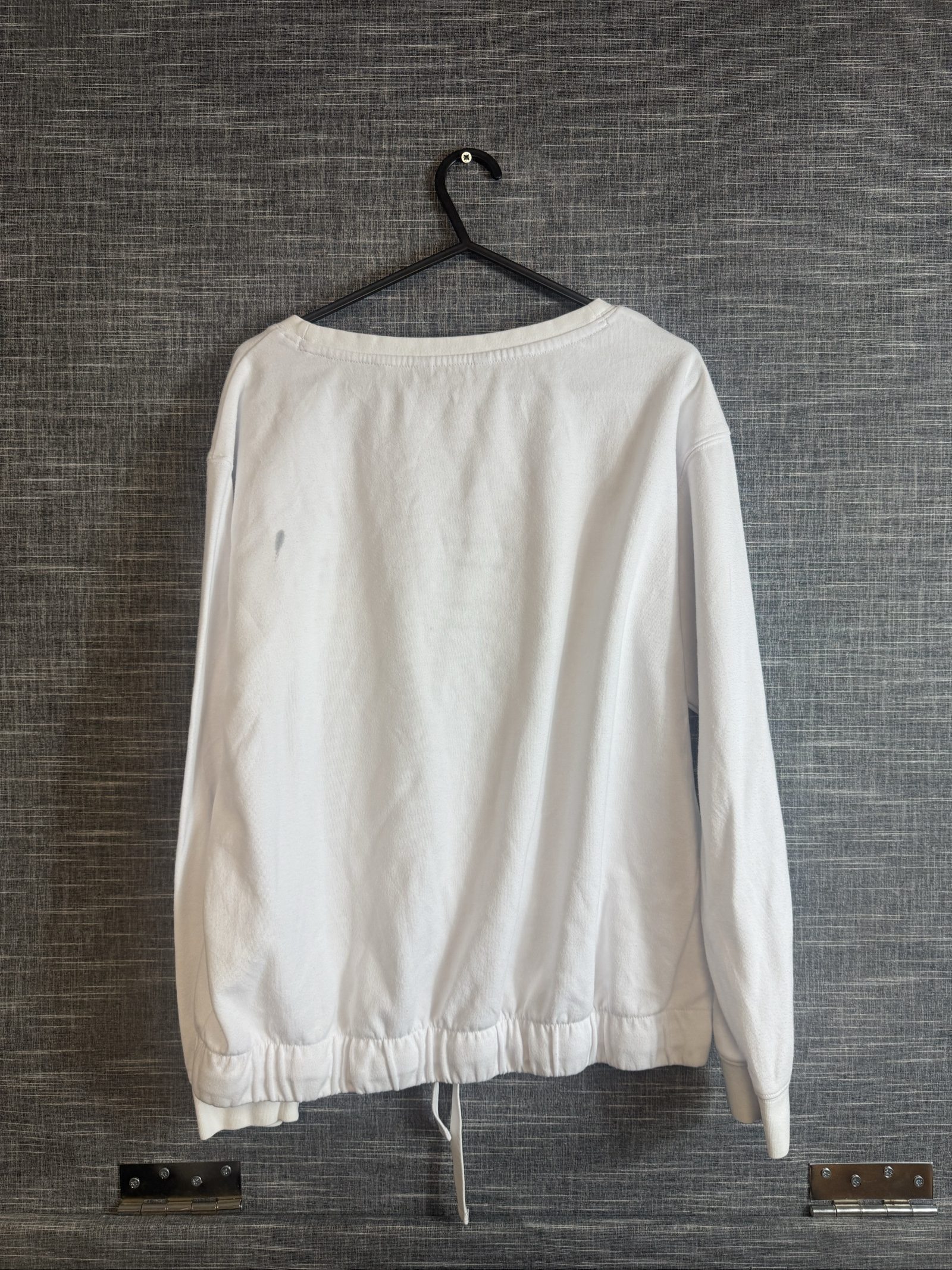 Tommy Hilfiger Women’s White Crew Neck Sweatshirt Small Multicolour Logo image 7