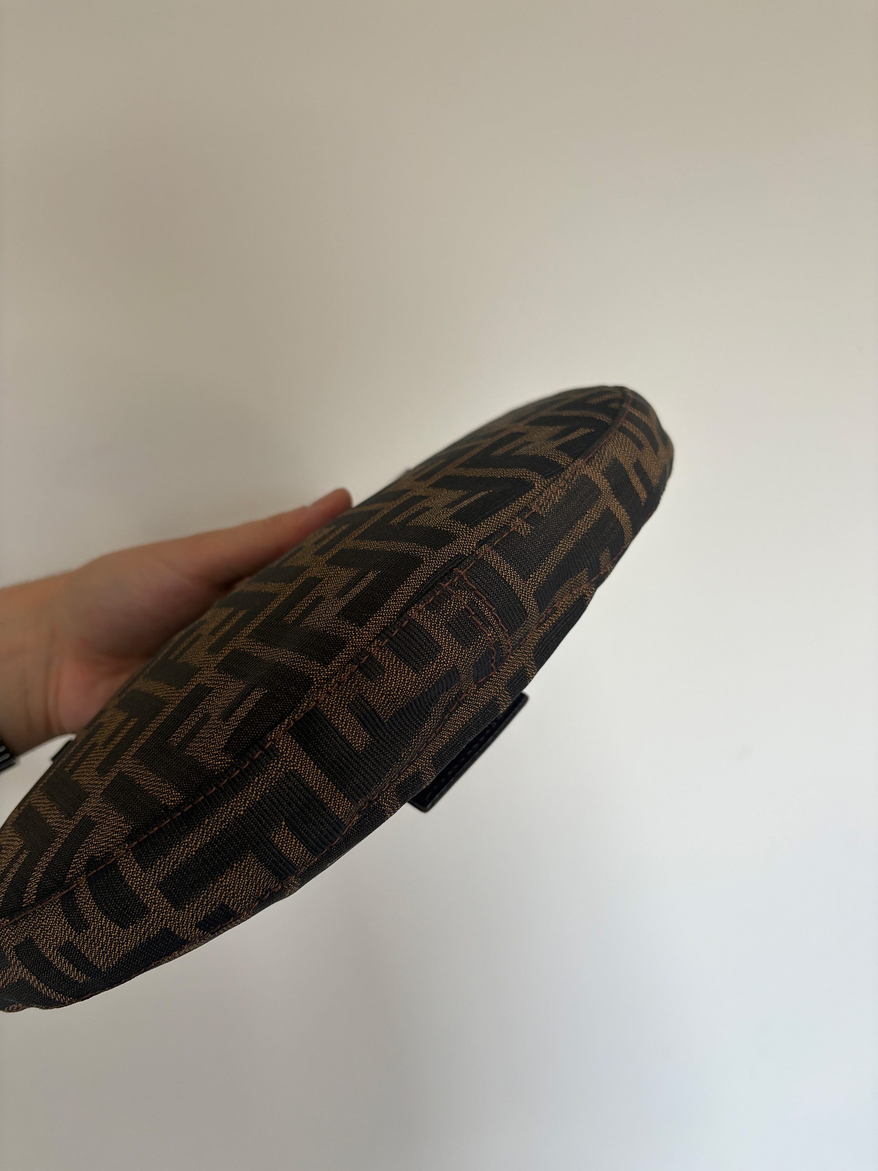 Fendi Zucca Crescent Shoulder Bag image 9