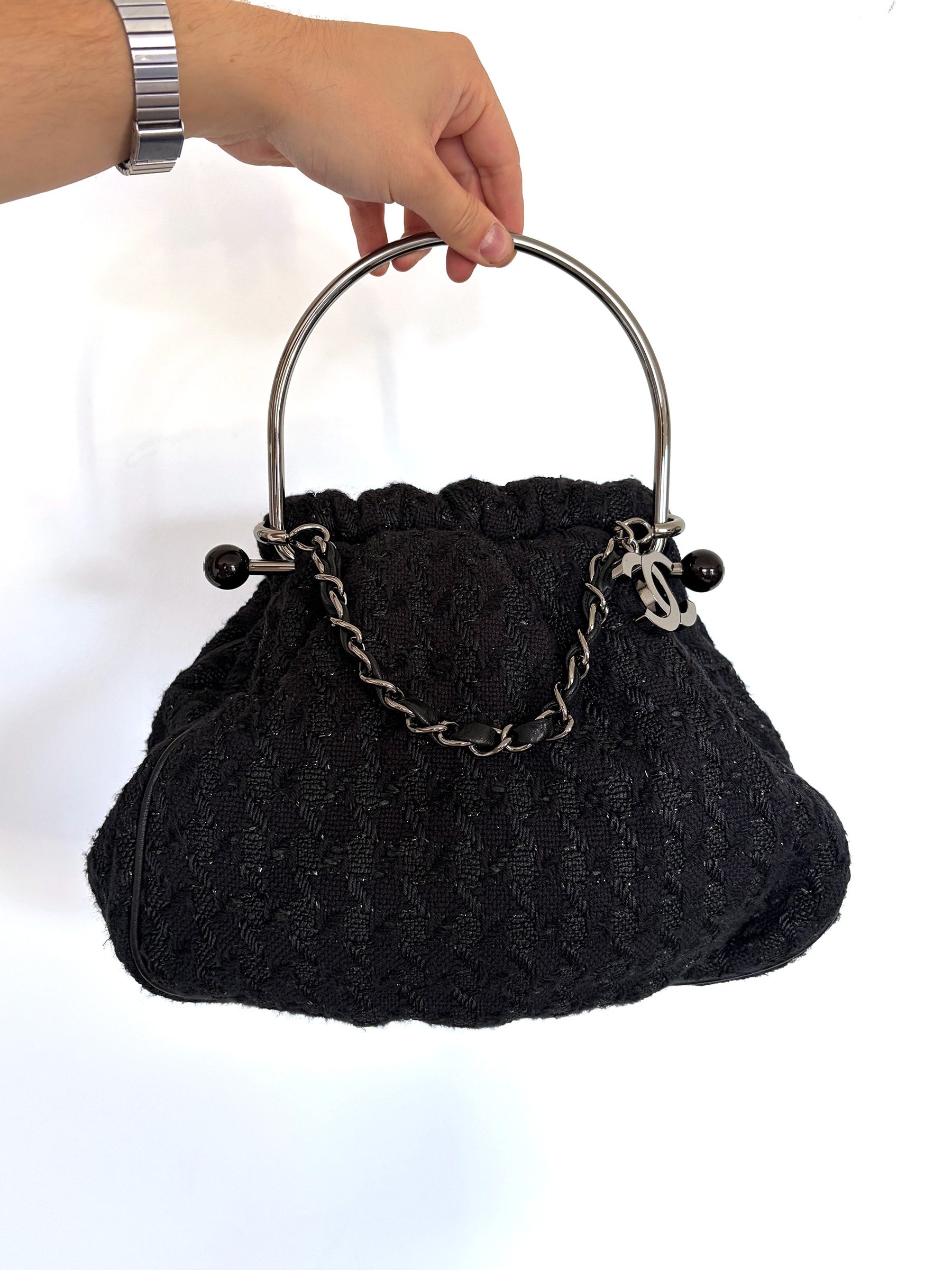 2005 Chanel Tweed Handbag