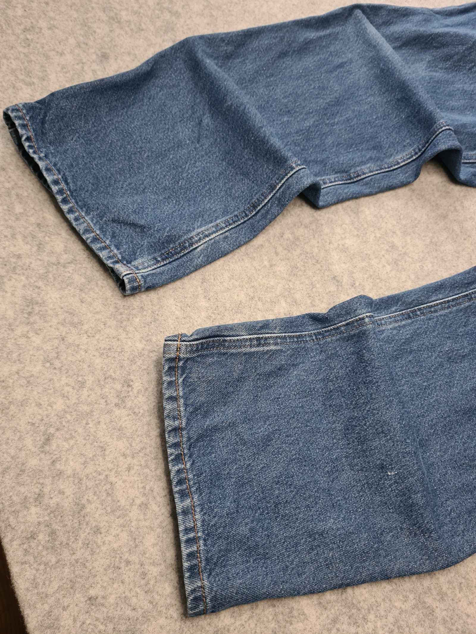 Carhartt Denim Jeans Blue Workwear Style Size 36/30 1173 image 2