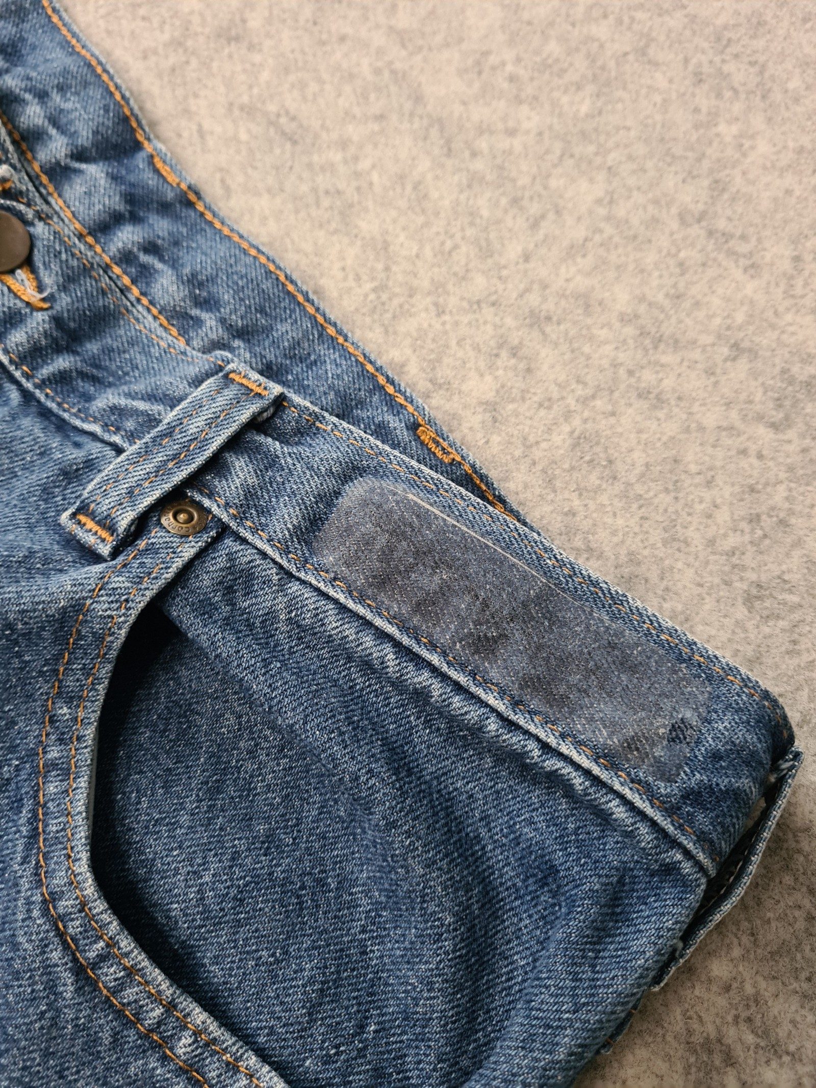 Carhartt Denim Jeans Blue Workwear Style Size 36/30 1173 image 8