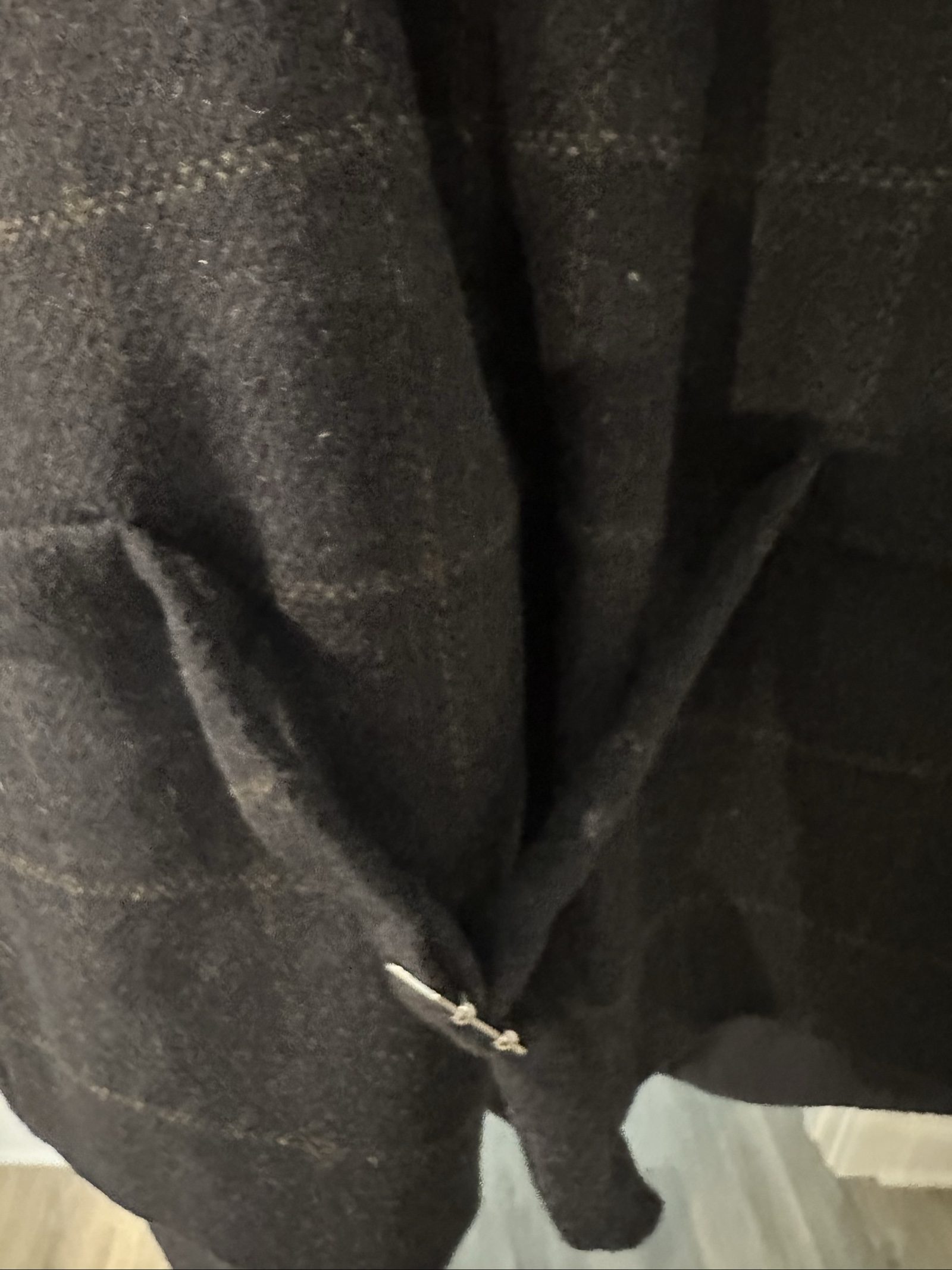 emerald isle black wool vest large image 8