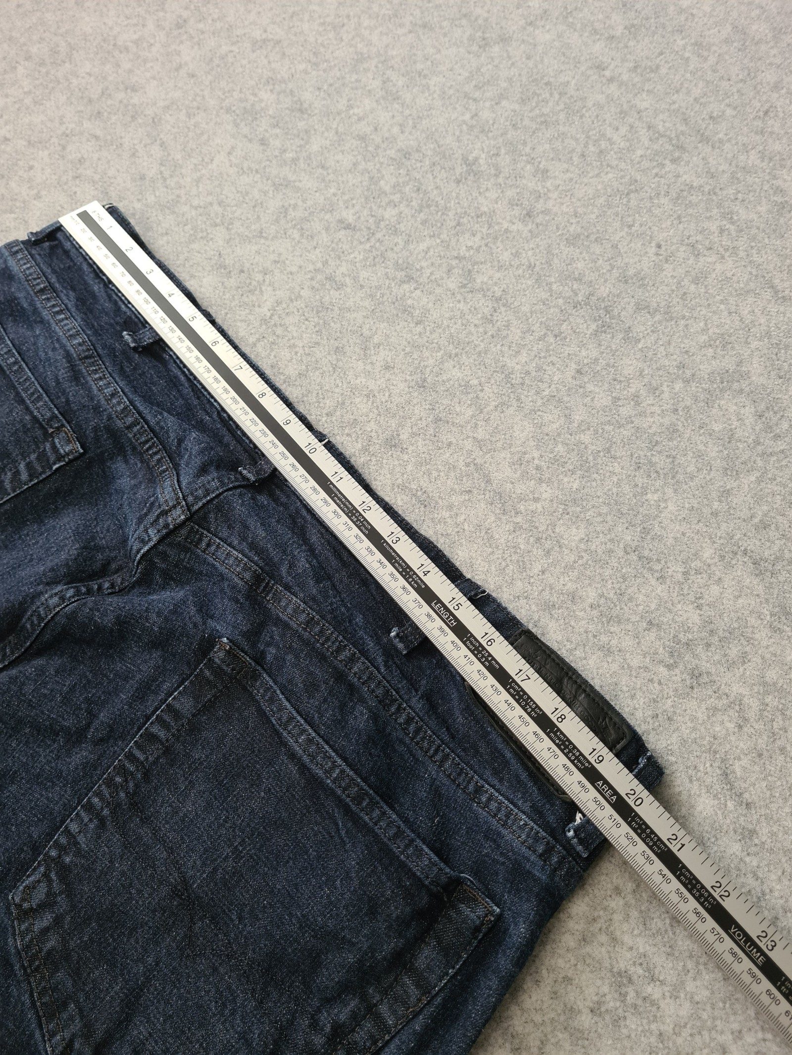 Polo Ralph Lauren Prospect Straight Blue Jeans W42 L34 1171 image 9