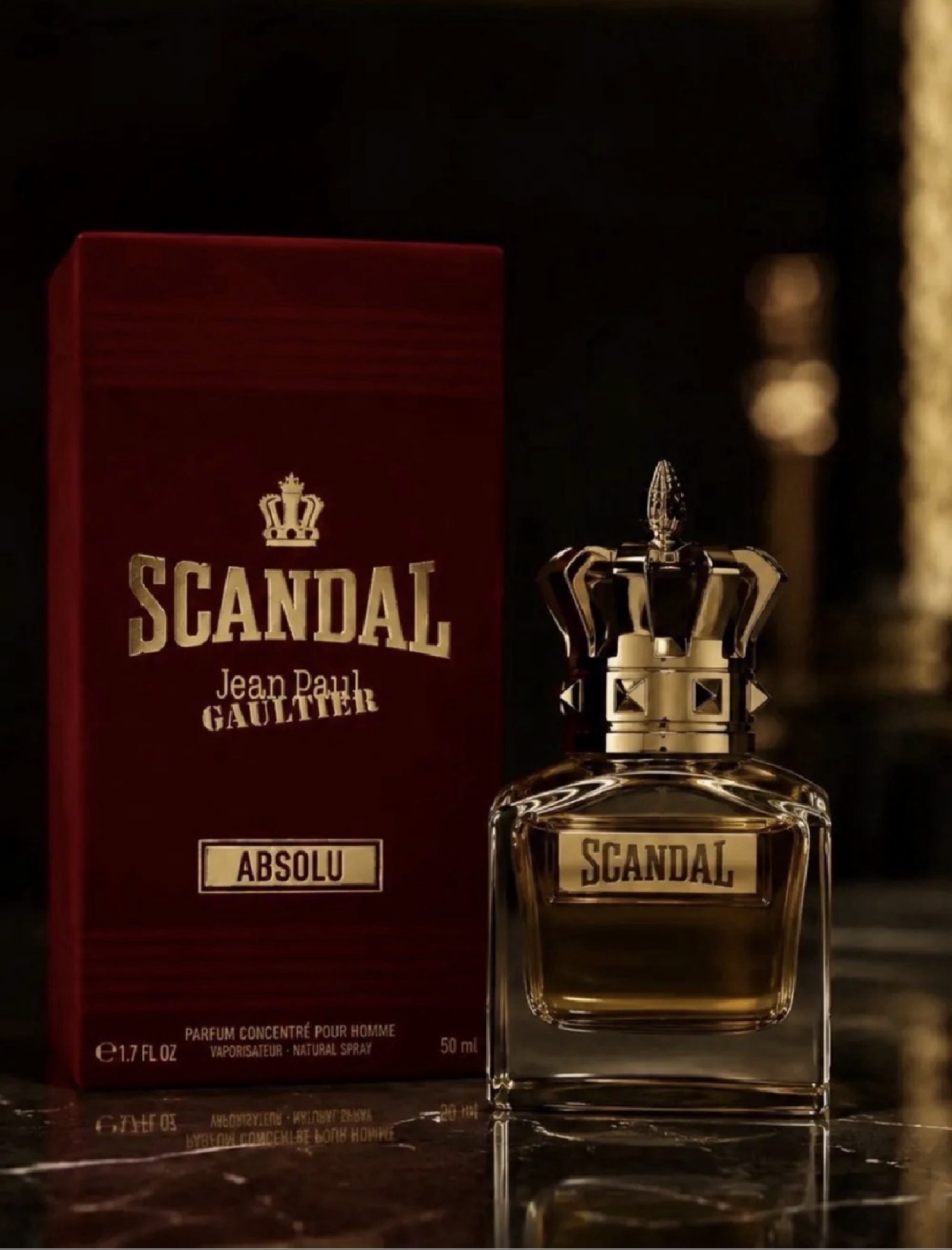 Jean Paul Gaultier Scandal Absolu Men's Eau de Parfum 50ml