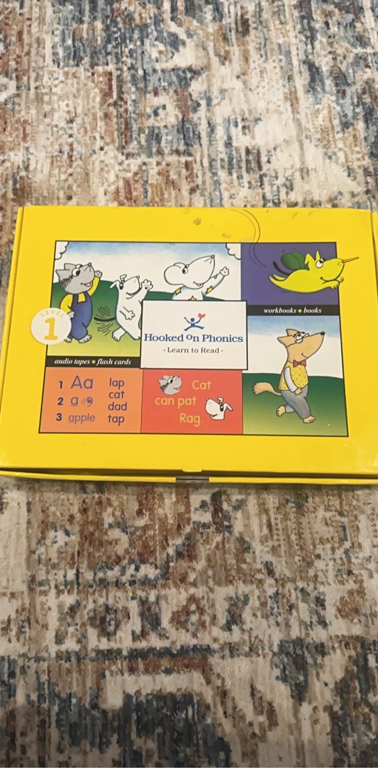 hooked on phonics level 1 learn to read kit