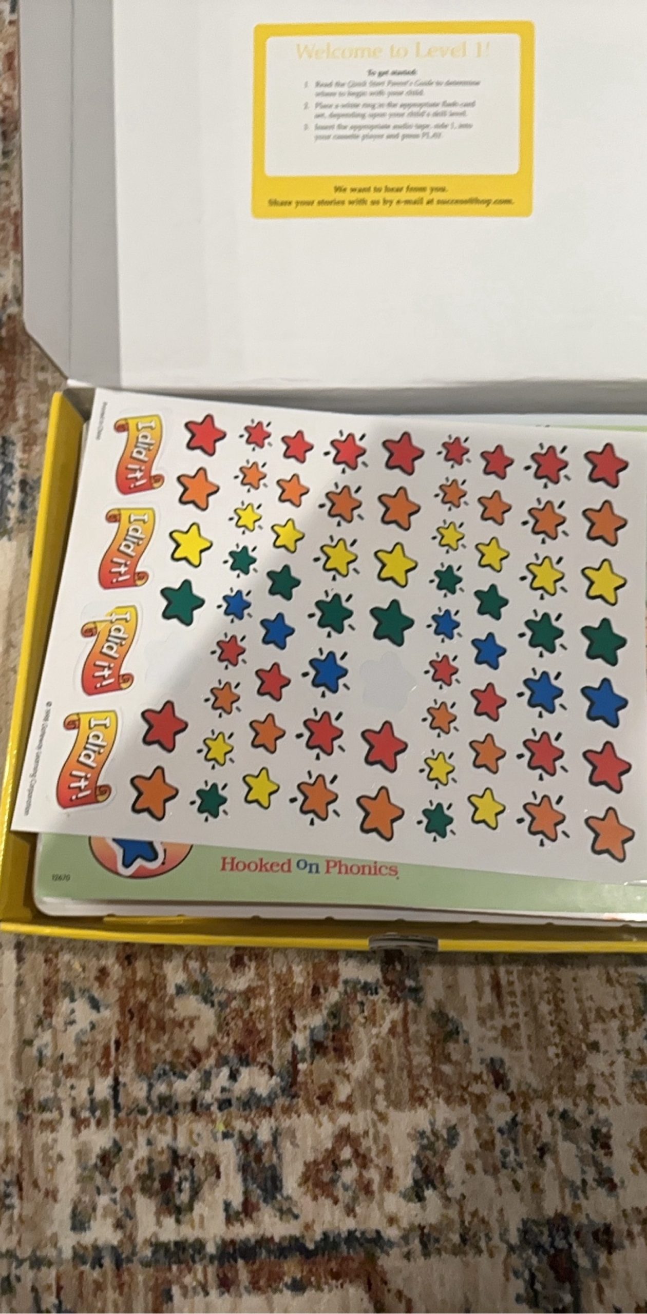 hooked on phonics level 1 learn to read kit image 4