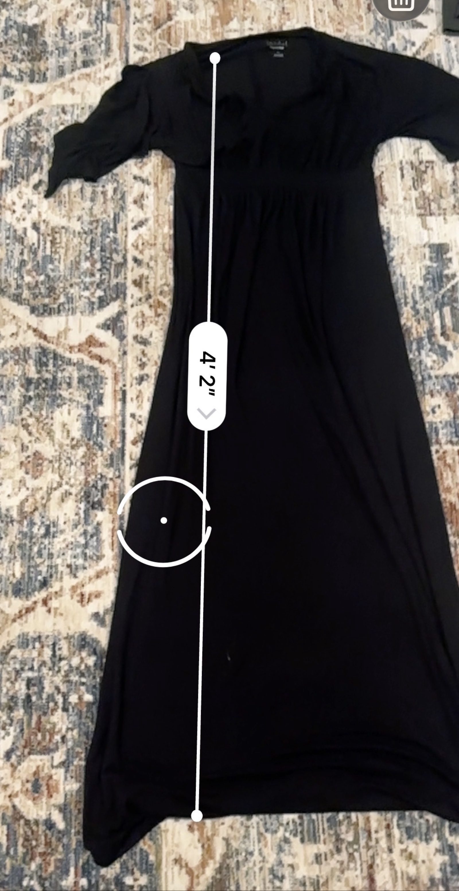 isabel maternity black dress xs image 5