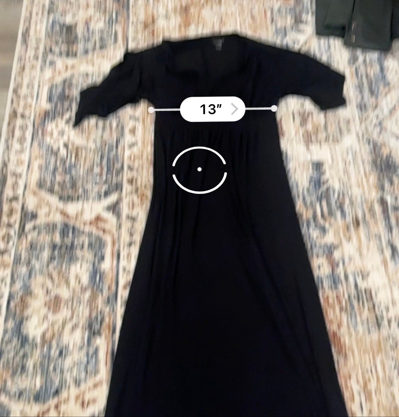isabel maternity black dress xs image 6