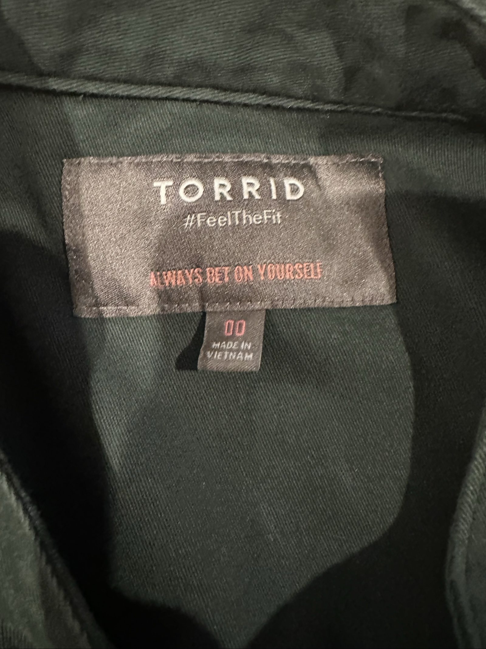 torrid dark green military jacket 00 image 3