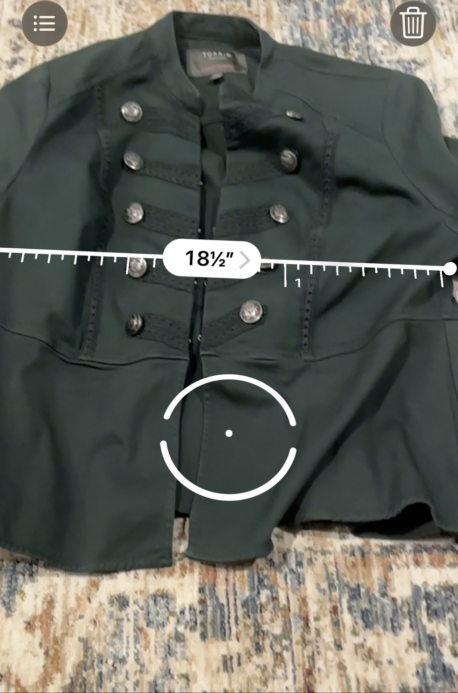 torrid dark green military jacket 00 image 5
