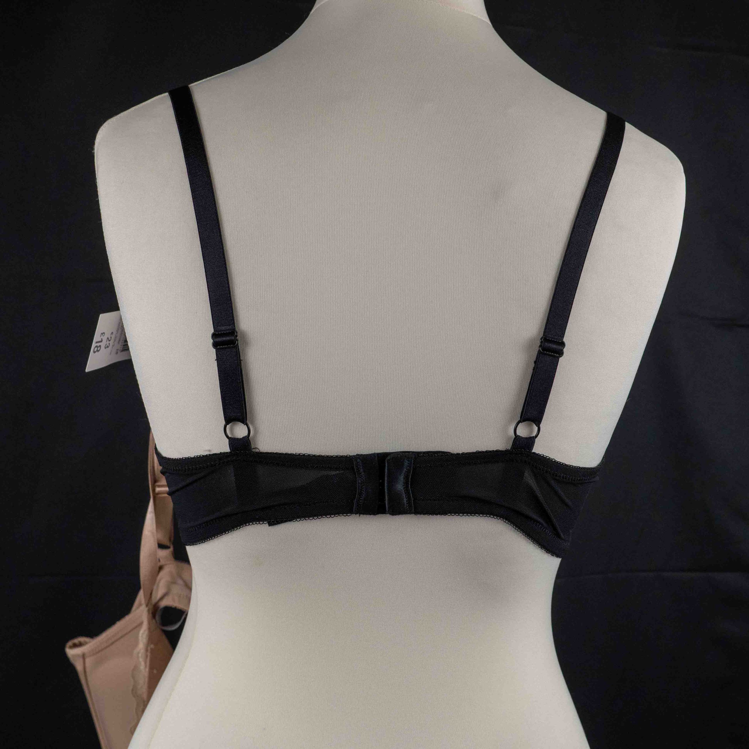 F&F 38D Beige & Black Underwired Bras NWT RRP £18.00 image 7