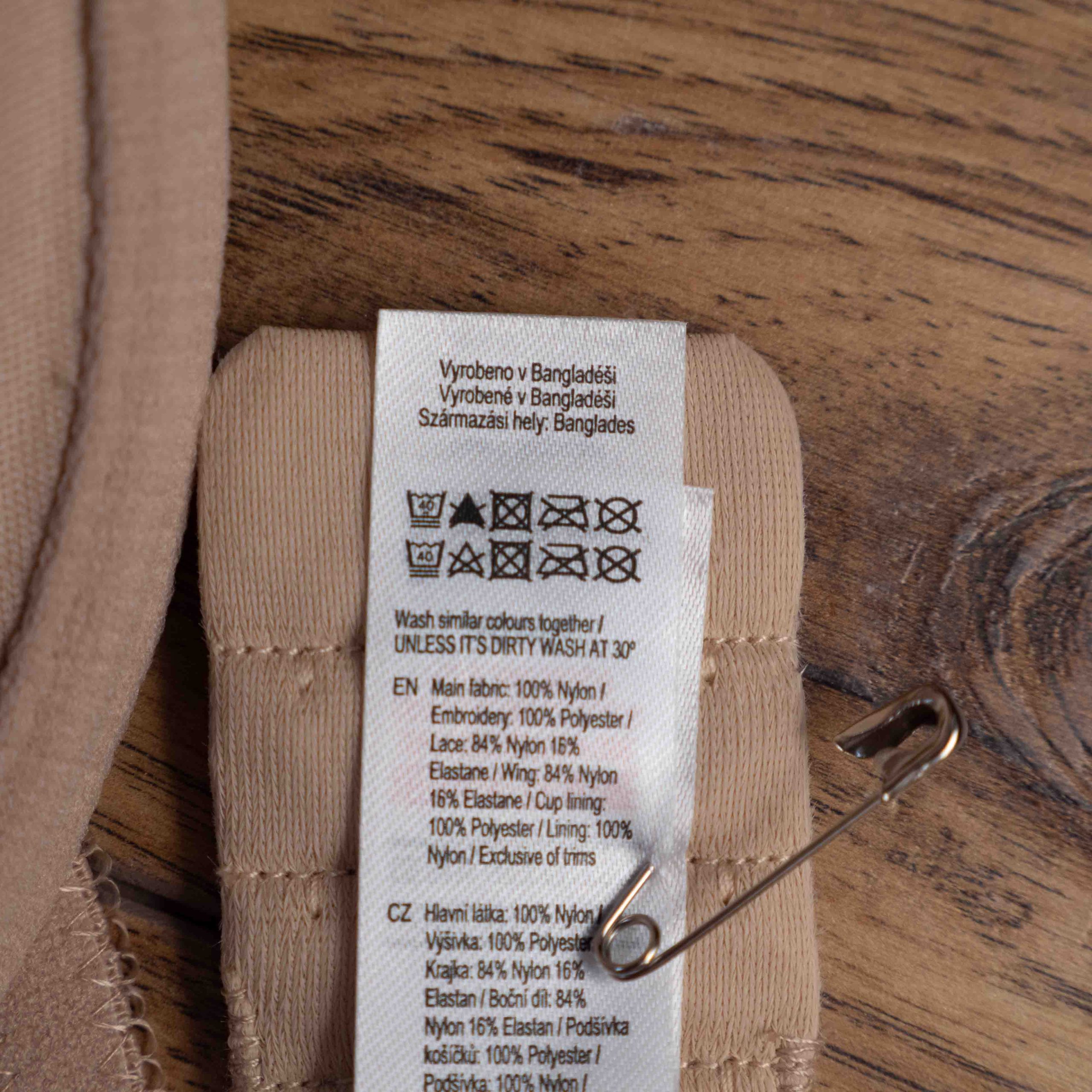 F&F 38D Beige & Black Underwired Bras NWT RRP £18.00 image 10