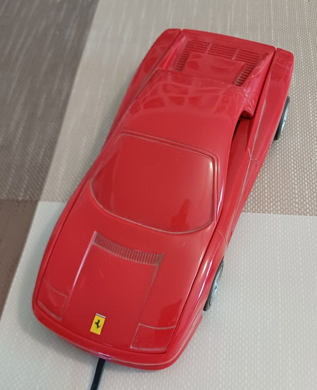 Telefono Master Ferrari Formula Red Vintage Car-Shaped Telephone