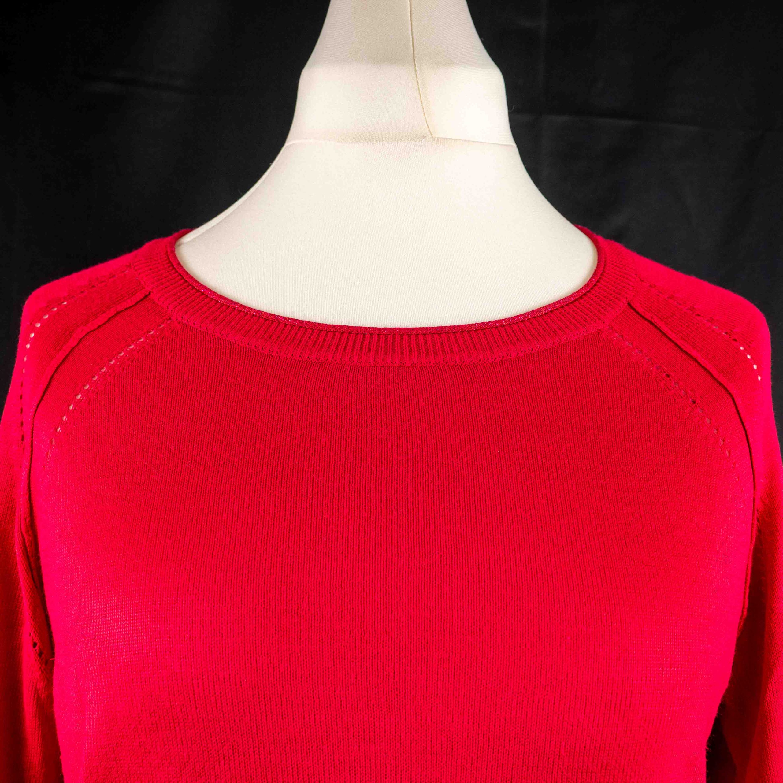 Next 12 Pink Lightweight Sweater Pre-Owned image 3