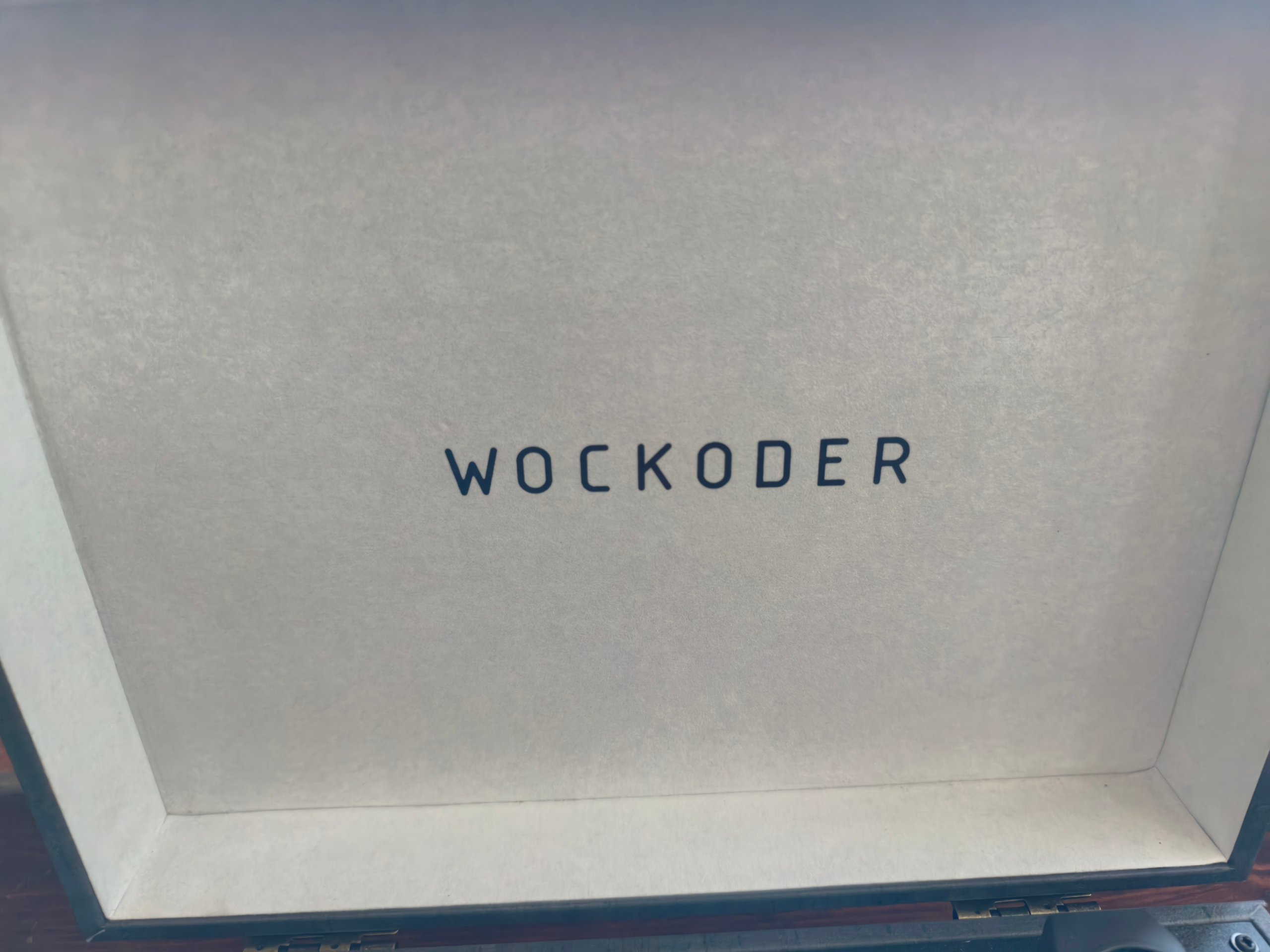 Giradischi Portatile WOCKODER KD3011 Bluetooth USB SD AUX 3 Velocita Valigia Vintage Nero image 9