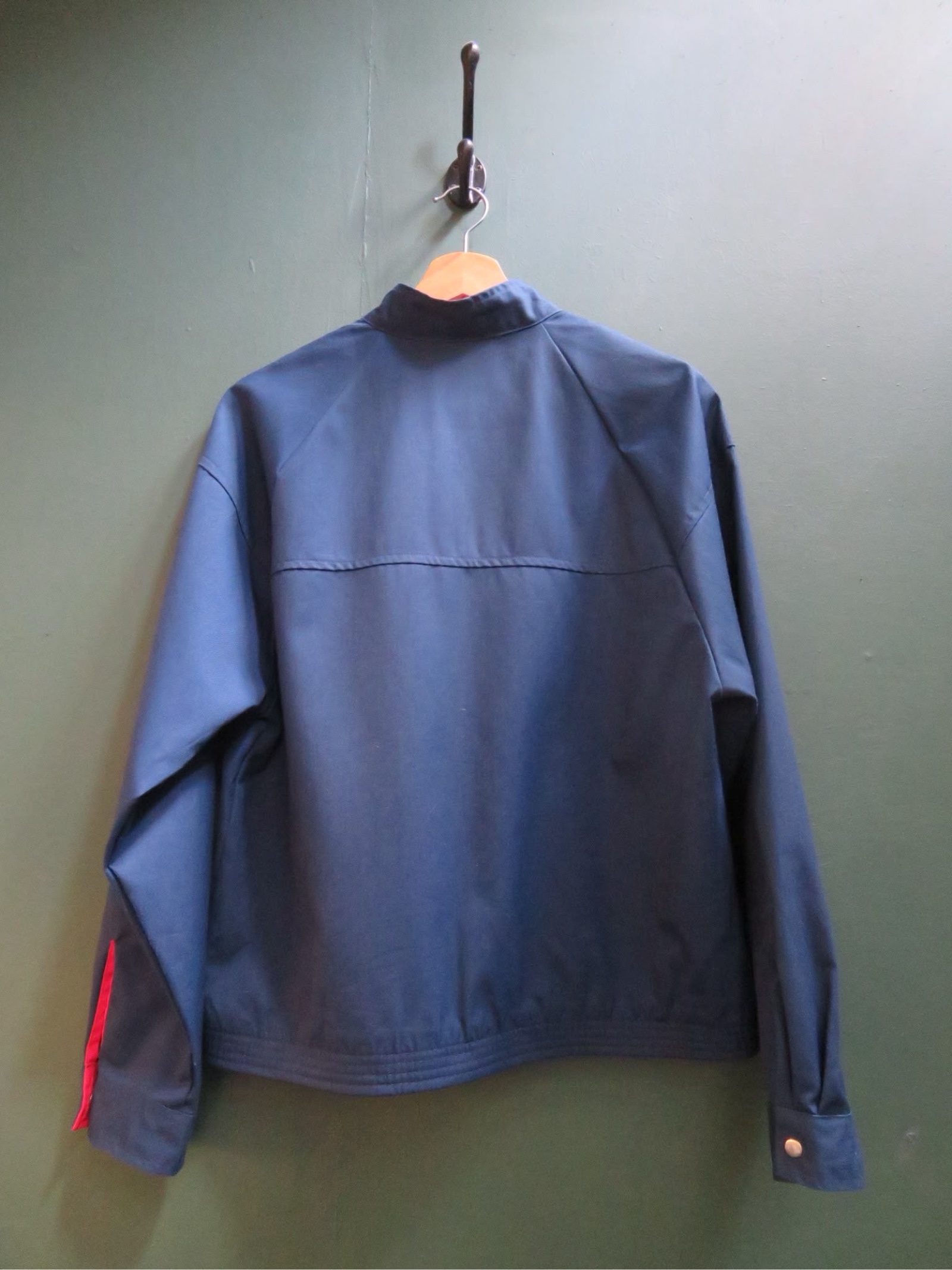 Vintage Wrangler Navy Men's harrington bomber 80s Jacket small image 3
