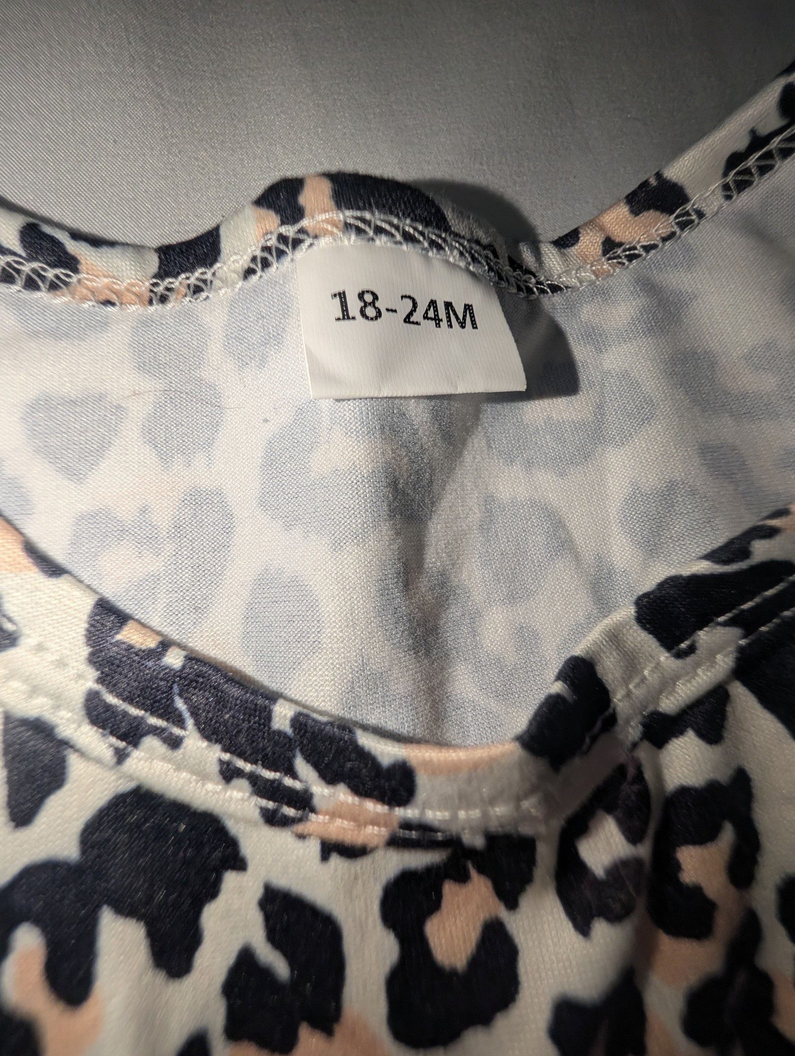 Blue & Multi Animal Print 2 Piece Set image 2