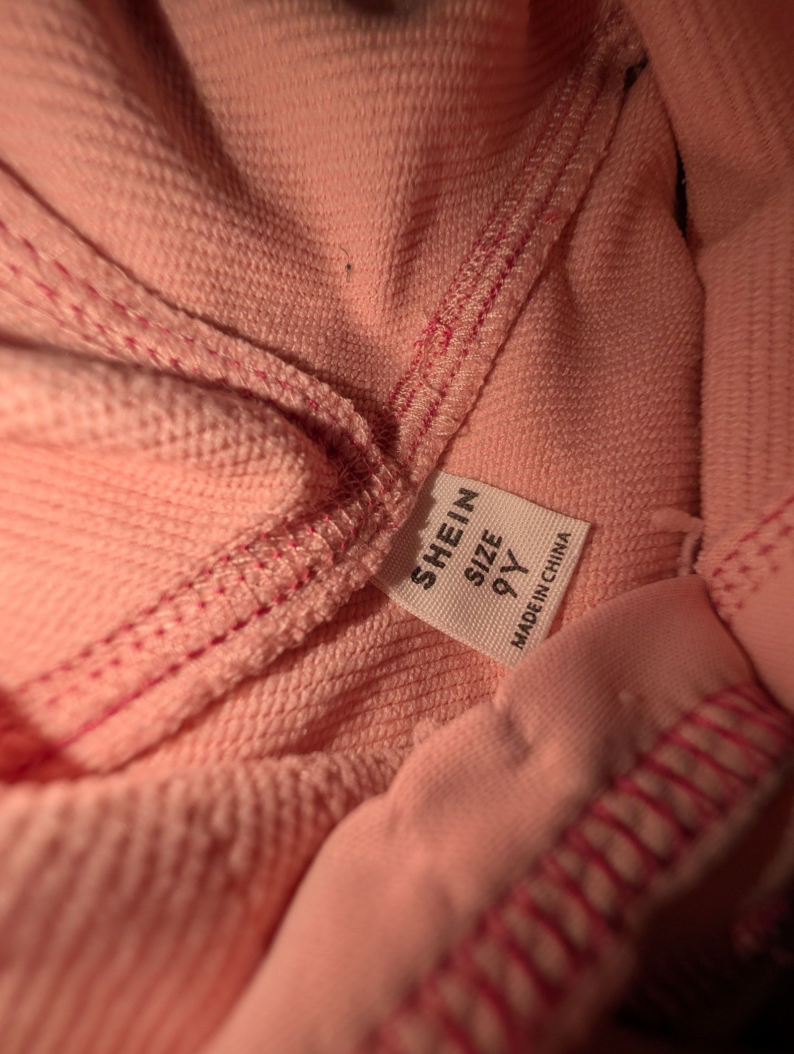 SHEIN Pink Hoodie & Pants Set image 2