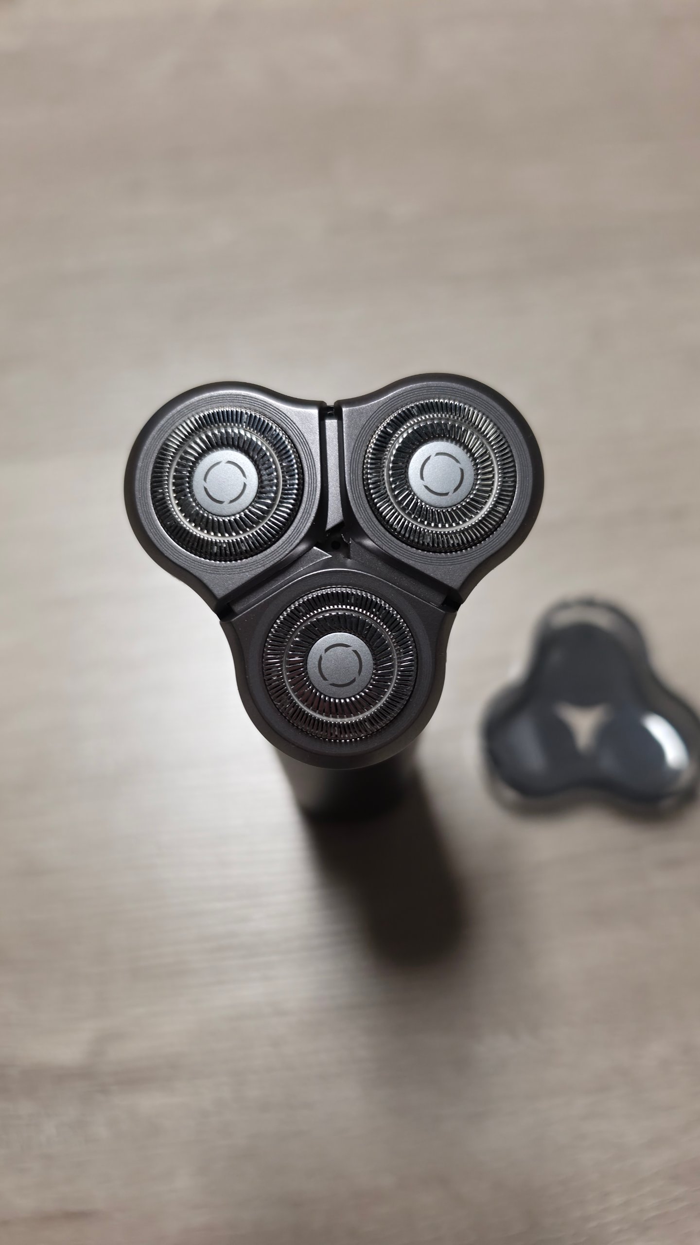 Elektrischer Rasierer Xiaomi Mi Electric Shaver S500 Elektrischer Nass- und Trockenrasierer (LED-Display, flexible 360° Scherköpfe, hochwertige Stahlklinge, bis zu 60min Akkulaufzeit, IPX7 wasserdicht, Aufladung per USB-C) image 2