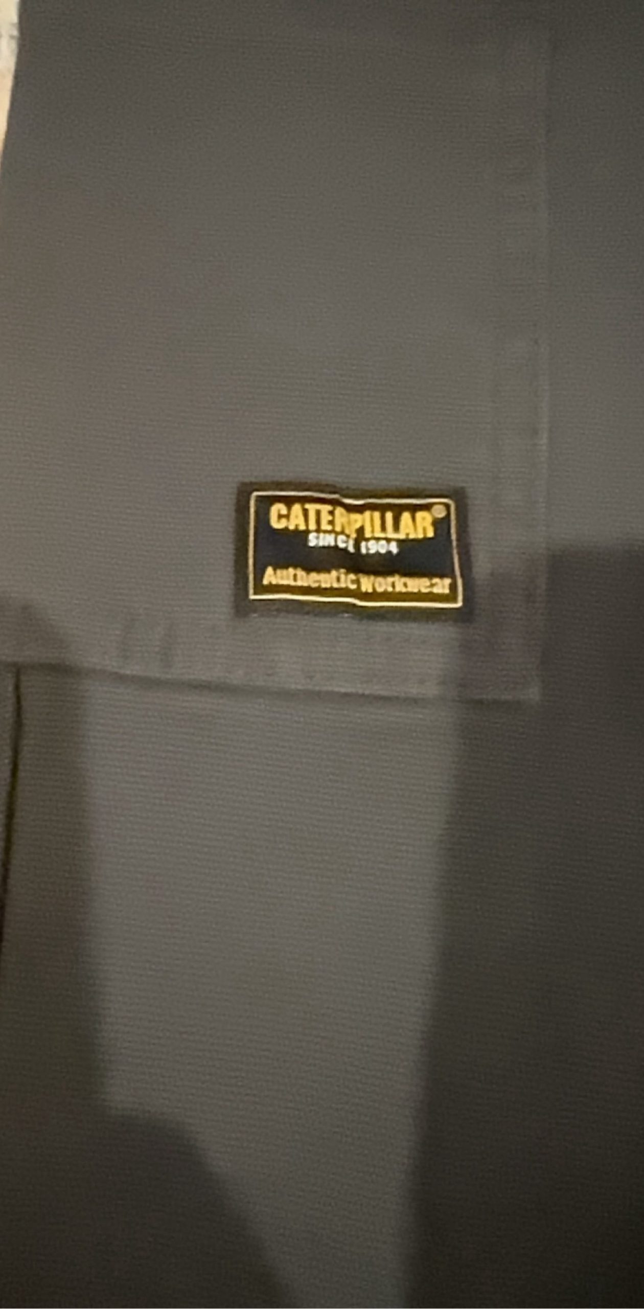 caterpillar dark gray work pants 32 image 3