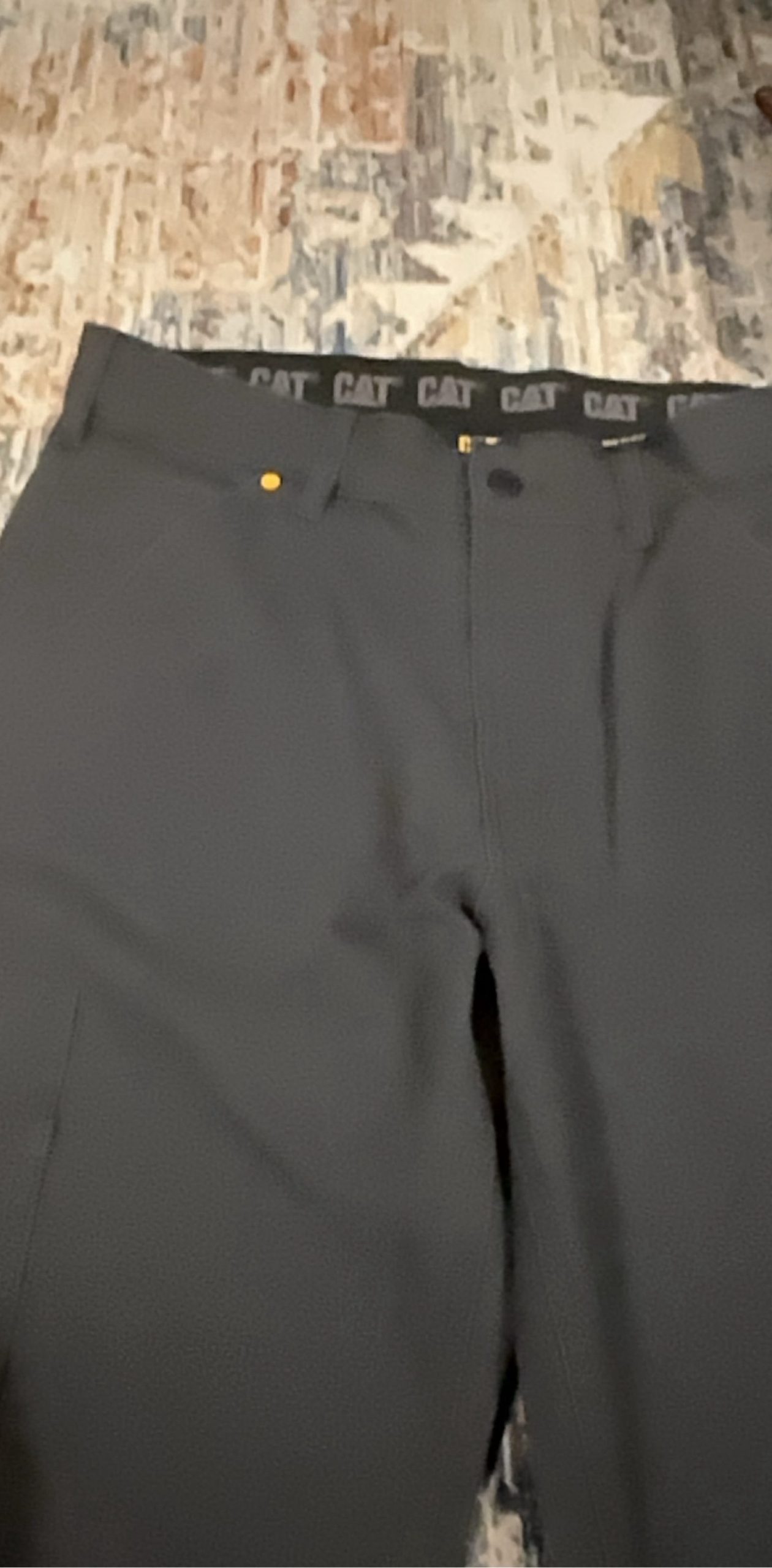 caterpillar dark gray work pants 32 image 4
