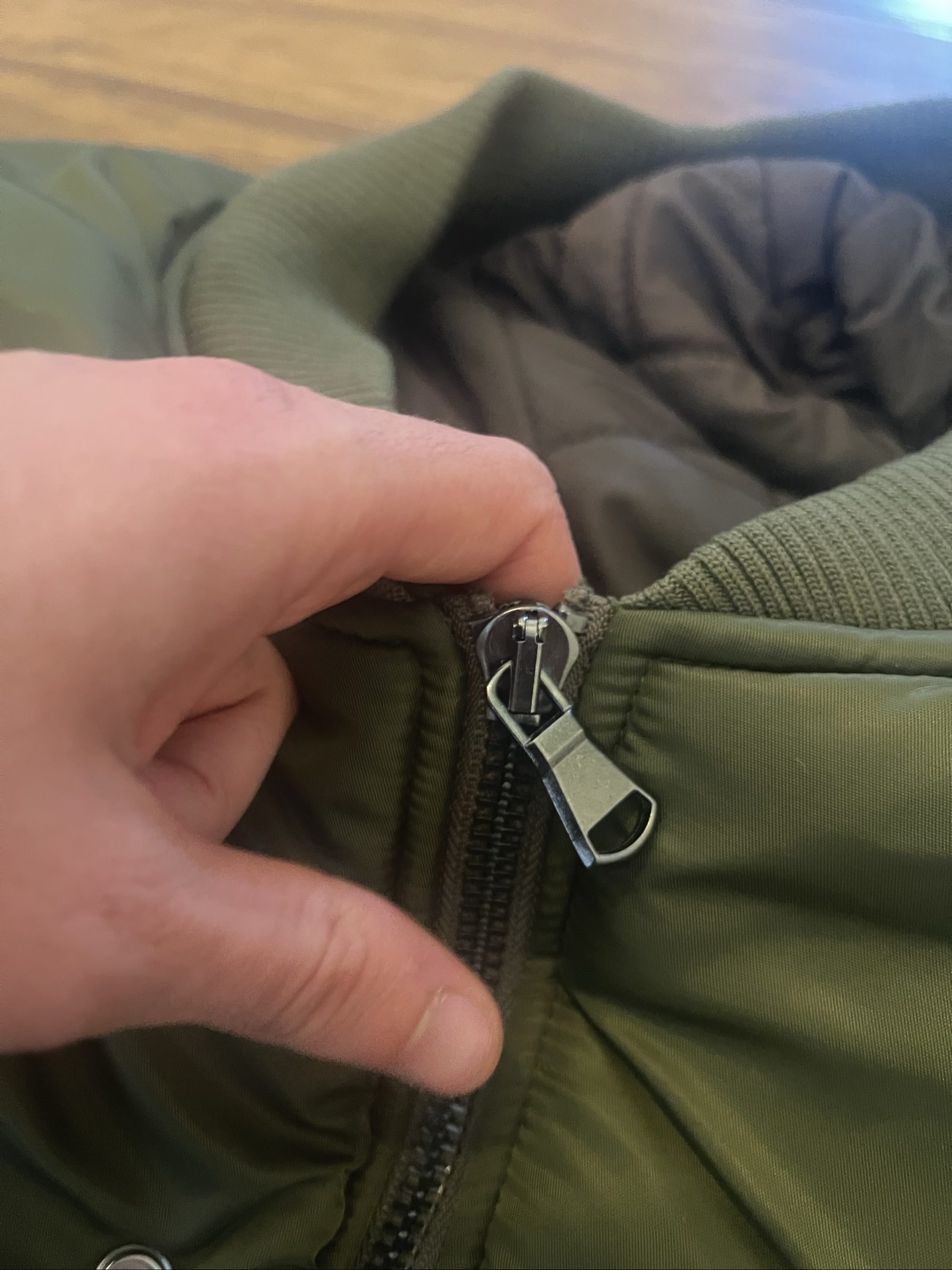 Y/Project Pinched Logo Bomber image 7