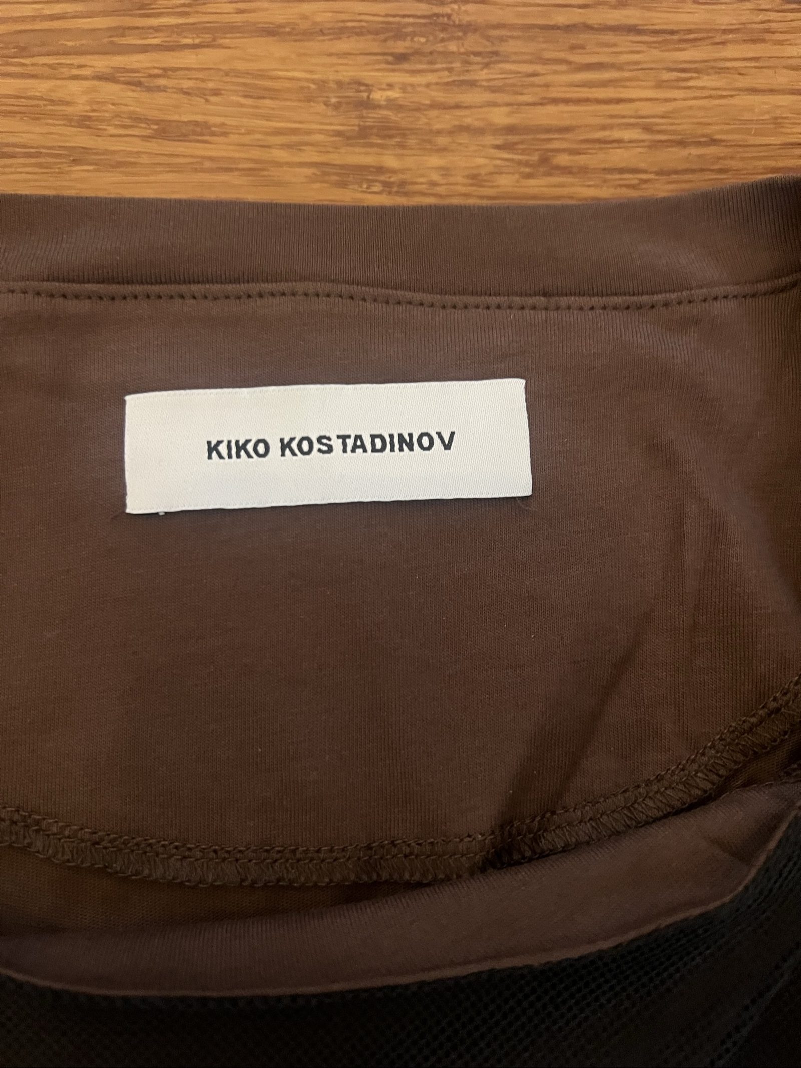 Kiko Kostadinov Inex Mesh Top SS25 image 4