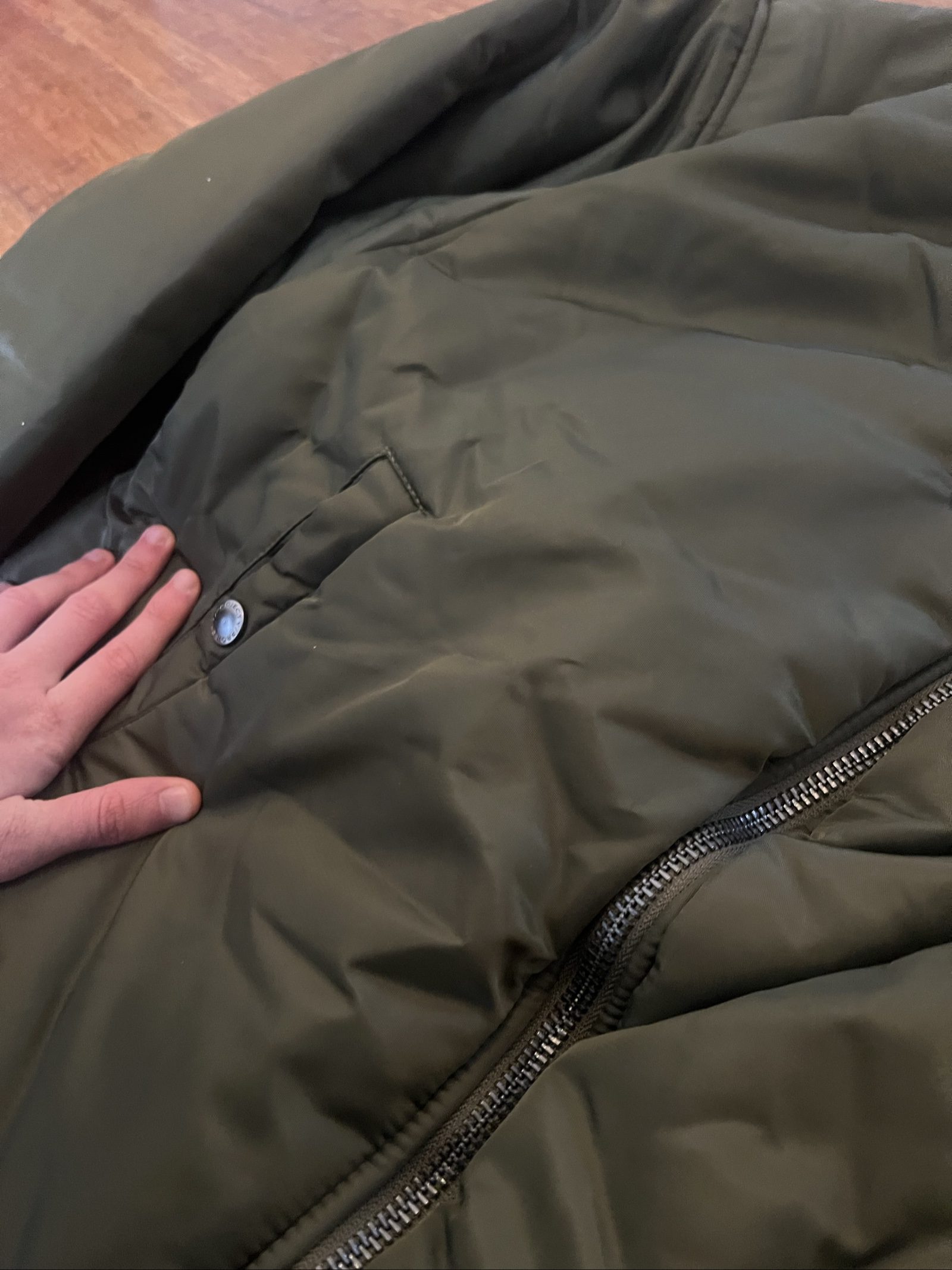 Y/Project Pinched Logo Bomber image 7