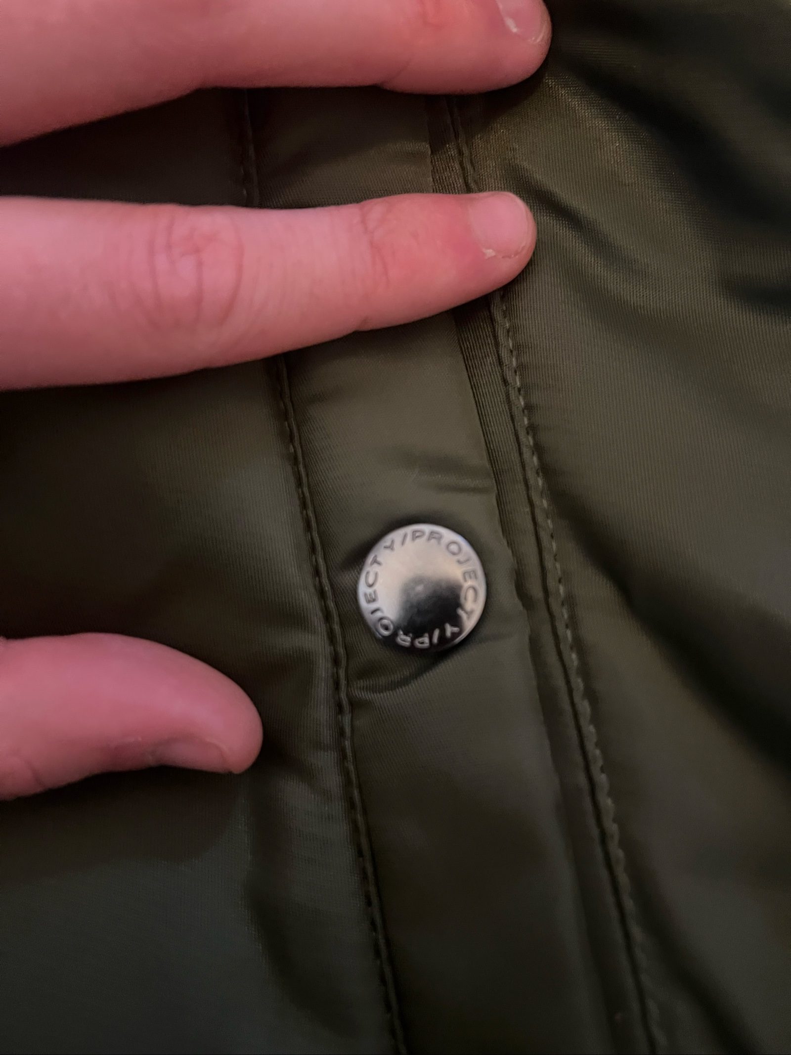 Y/Project Pinched Logo Bomber image 8