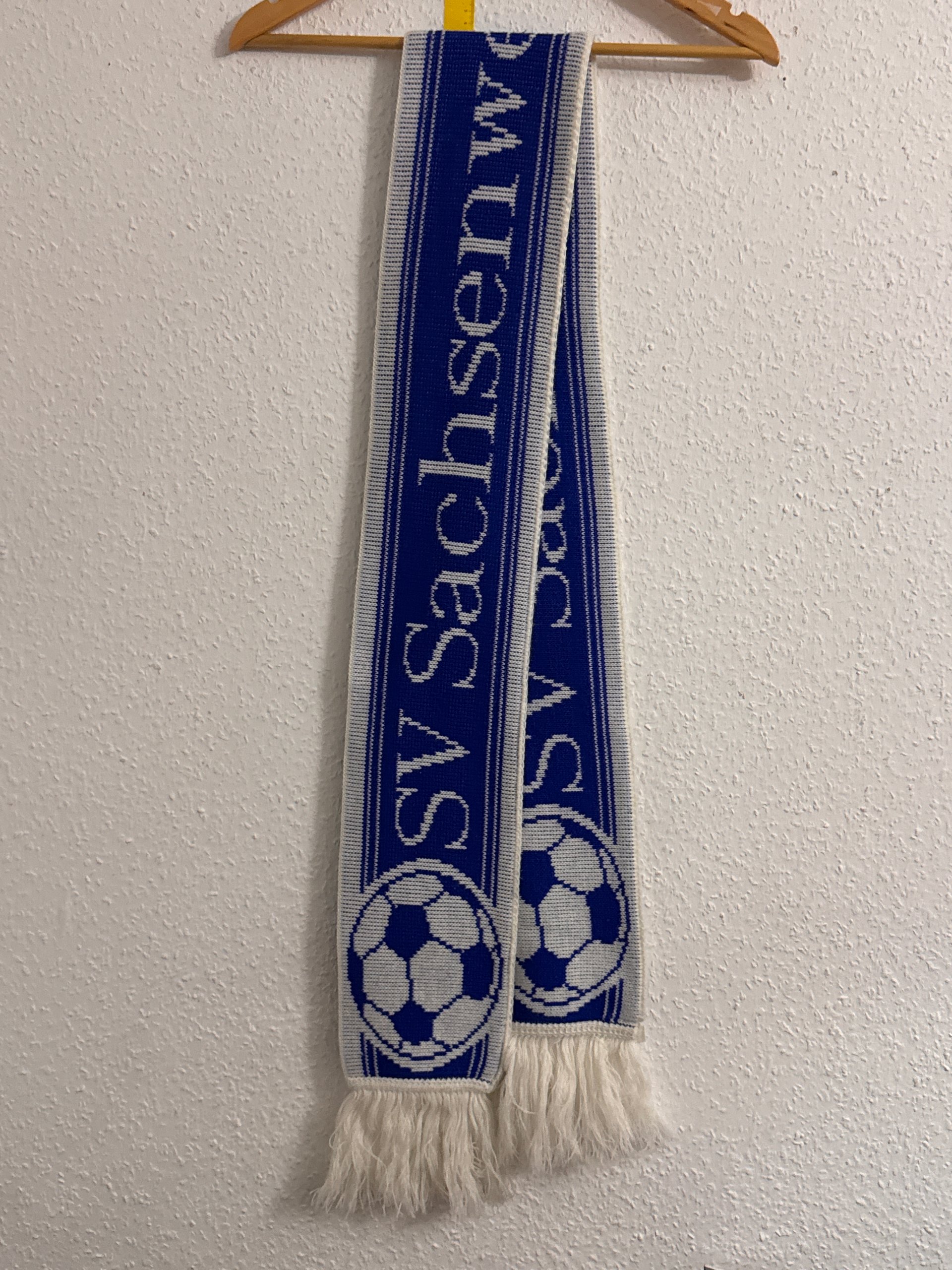 SV Sachsenw V Blue & White Football Fan Scarf 3140 image 2