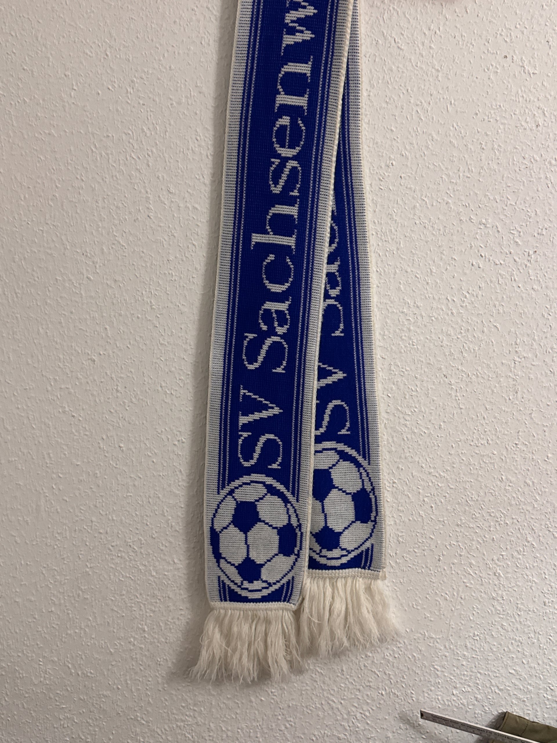 SV Sachsenw V Blue & White Football Fan Scarf 3140 image 5