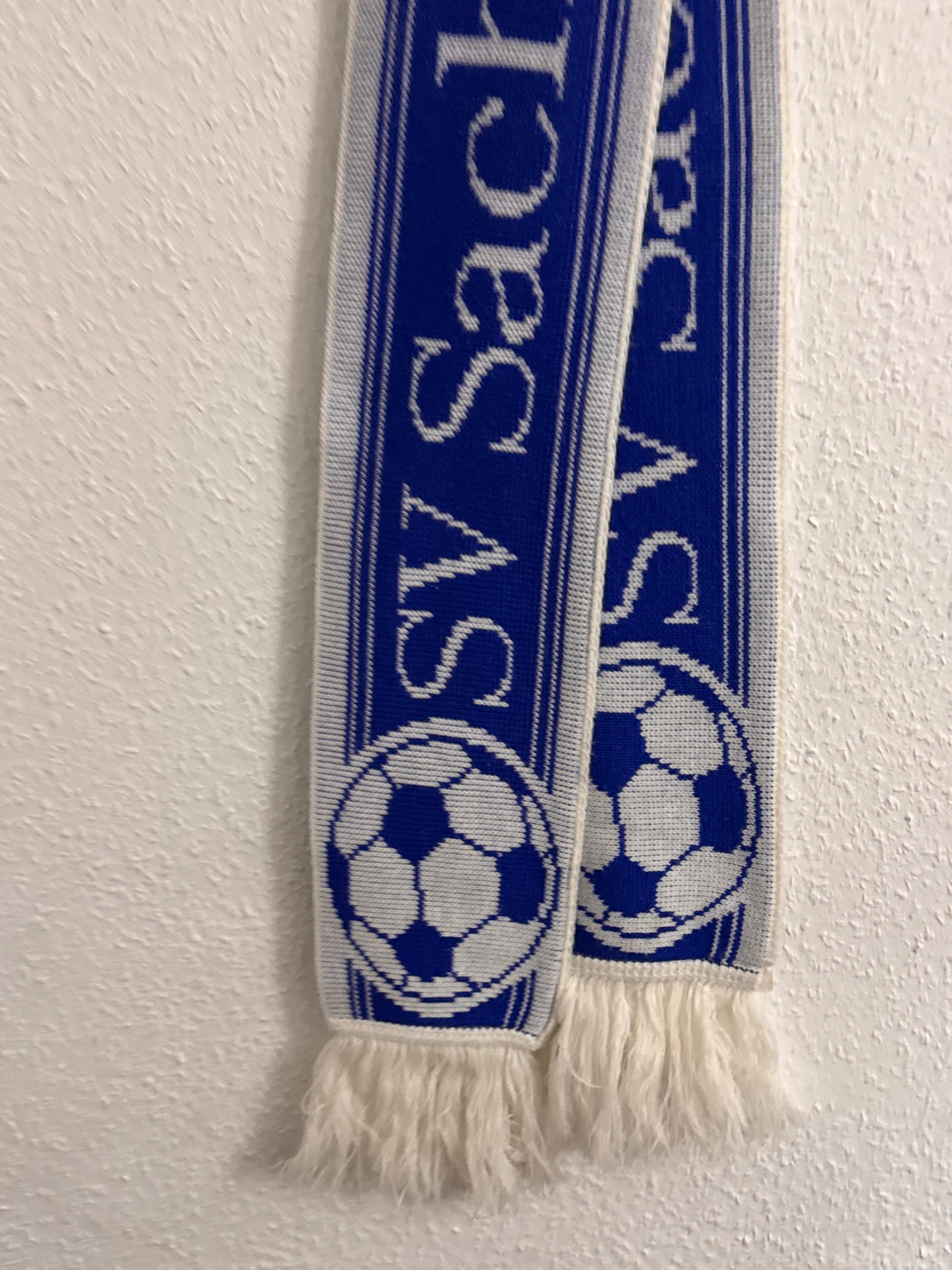 SV Sachsenw V Blue & White Football Fan Scarf 3140 image 6